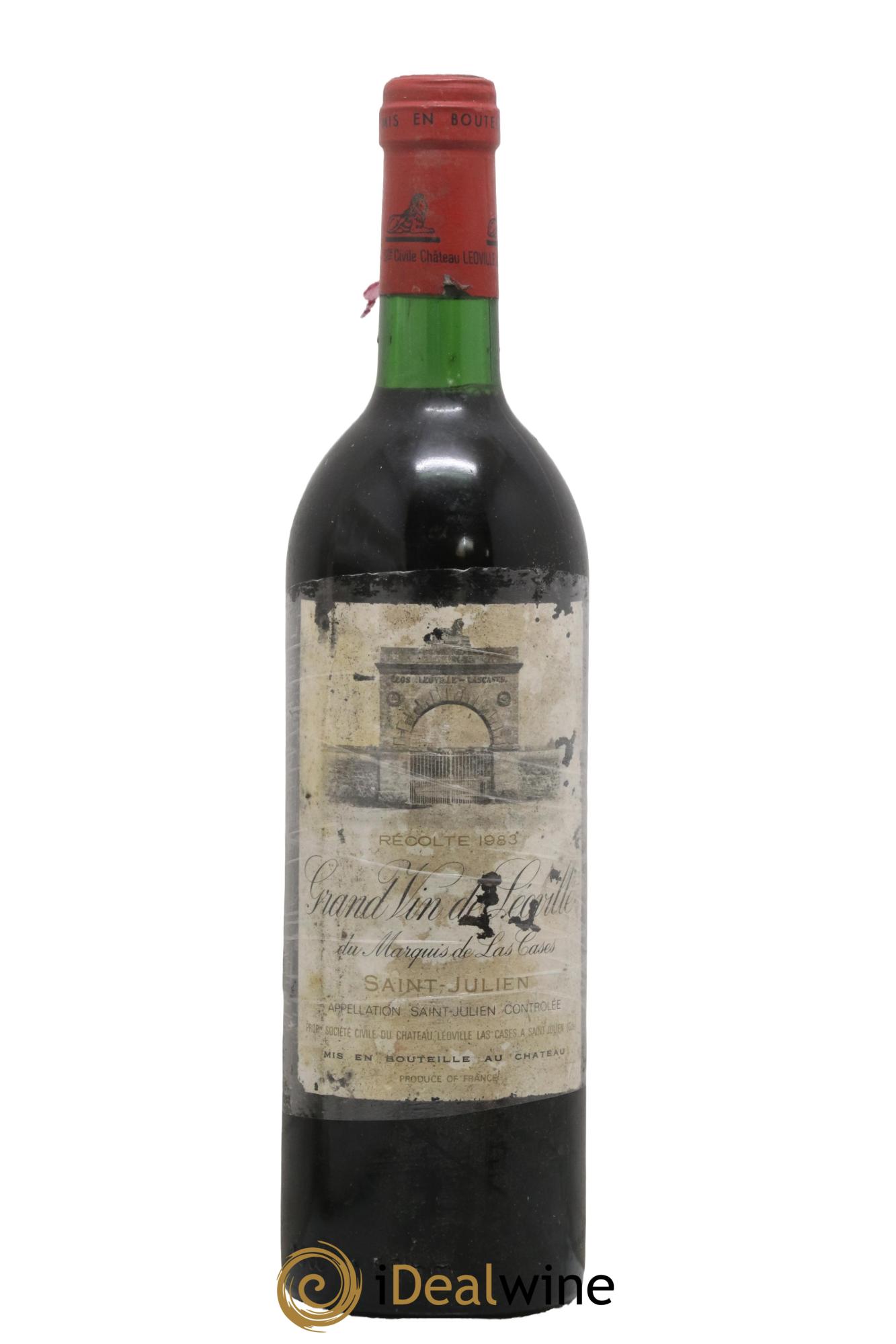 Château Léoville Las Cases 2ème Grand Cru Classé 1983 - Lot of 1 bottle - 0