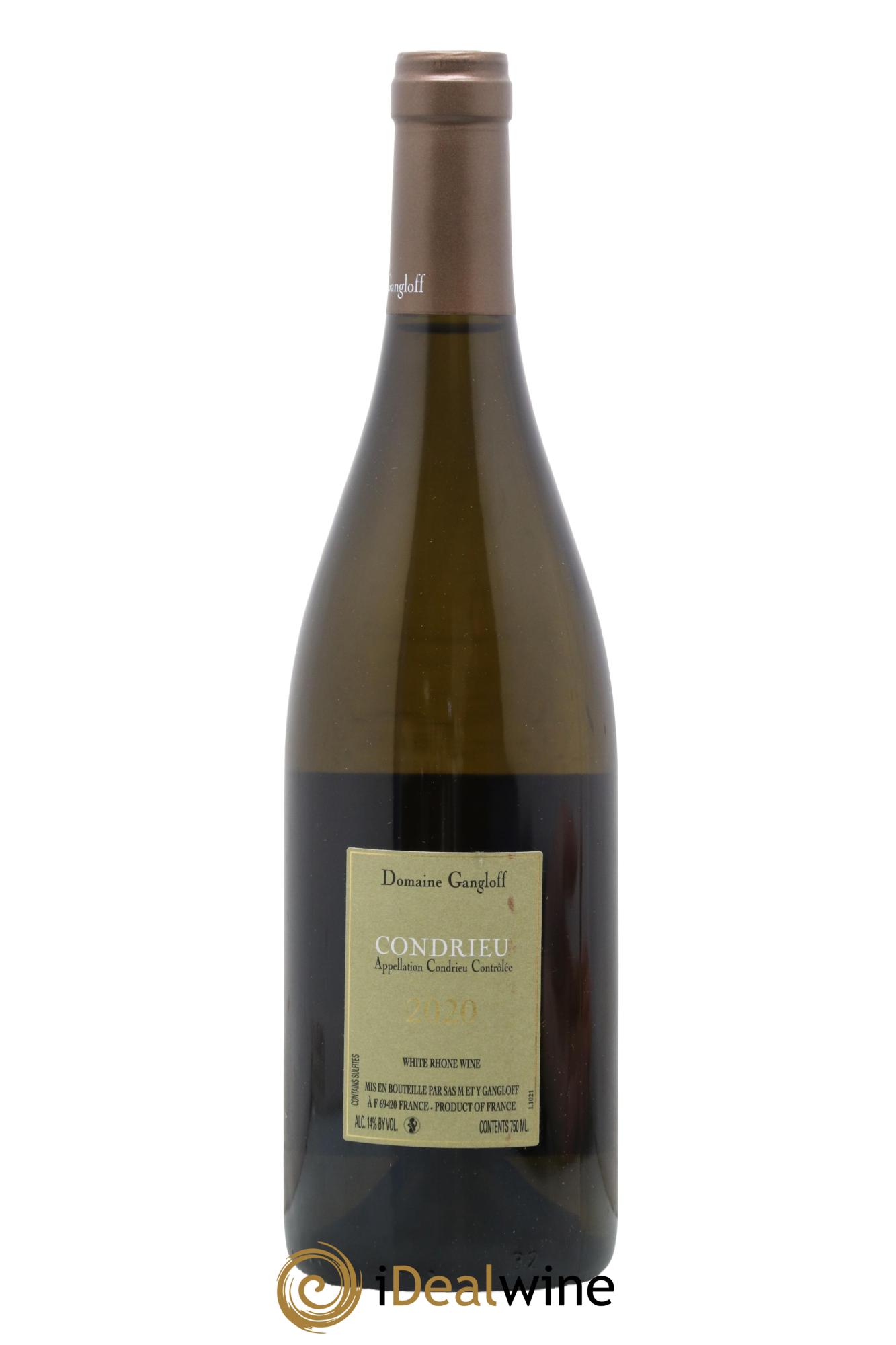 Condrieu Domaine Gangloff (Domaine) 2020 - Lot de 1 bouteille - 1