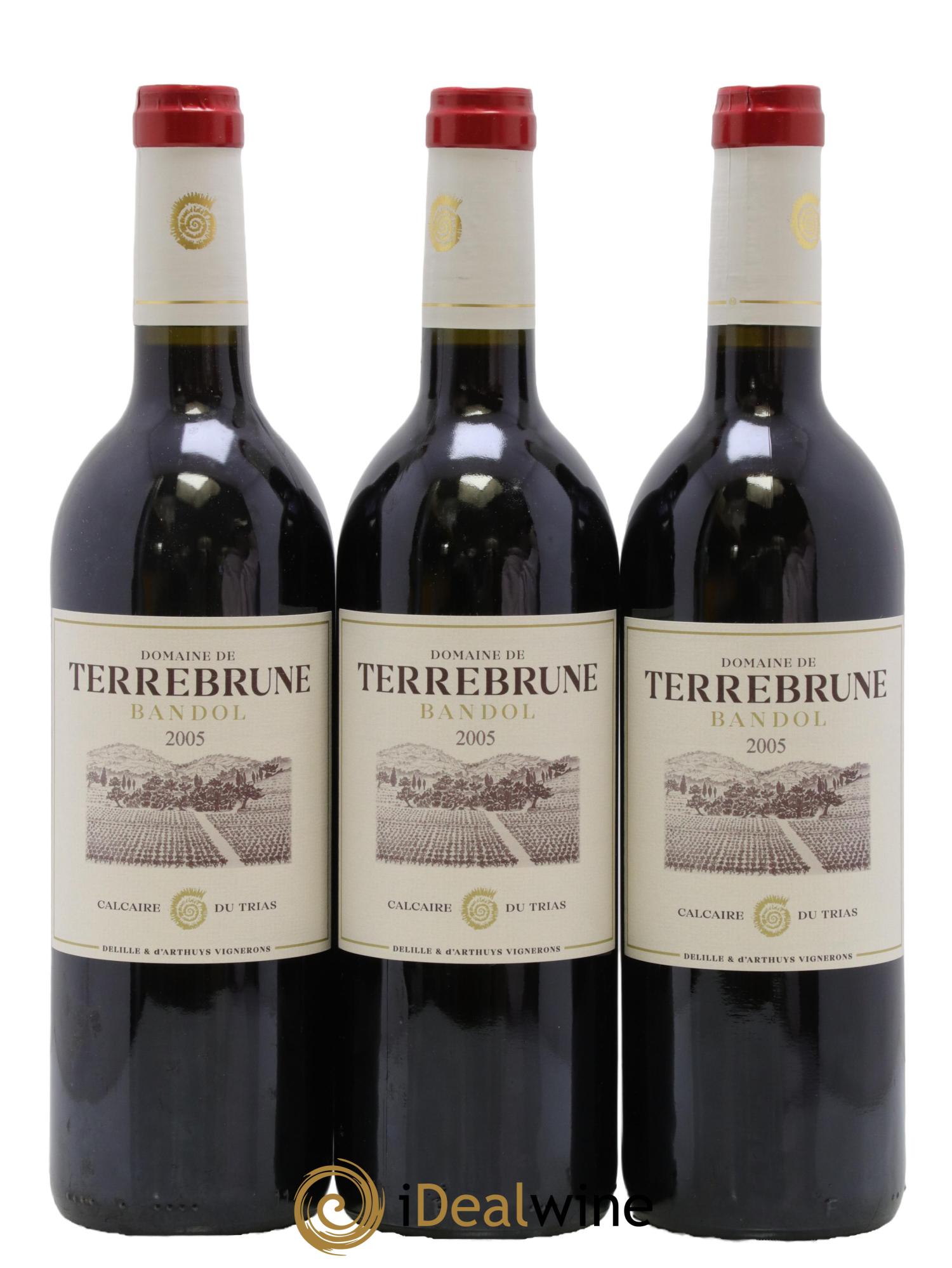 Bandol Terrebrune (Domaine de) 2005 - Lot de 3 bouteilles - 0