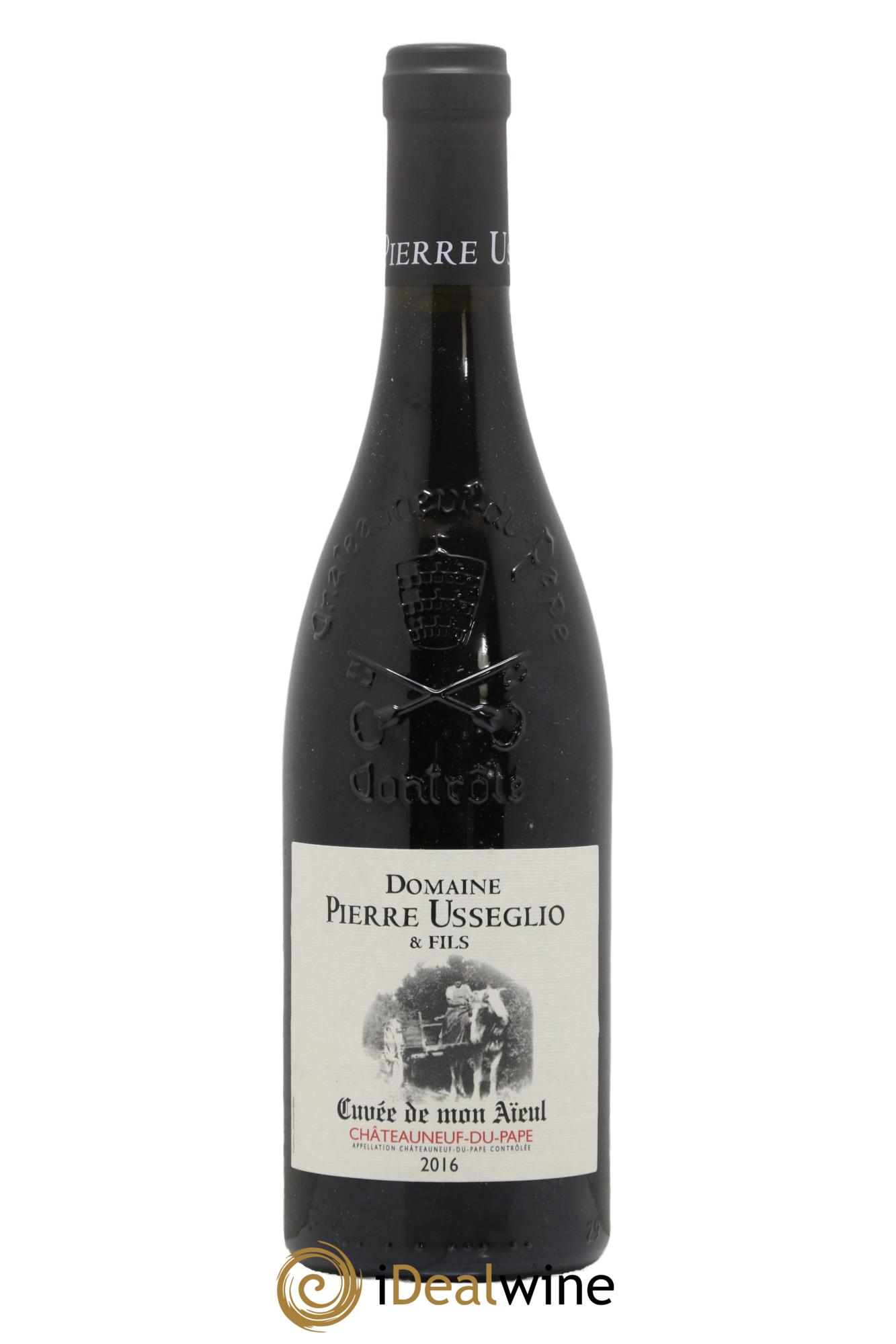 Châteauneuf-du-Pape Cuvée de mon Aïeul Pierre Usseglio & Fils 2016 - Lot de 1 bouteille - 0