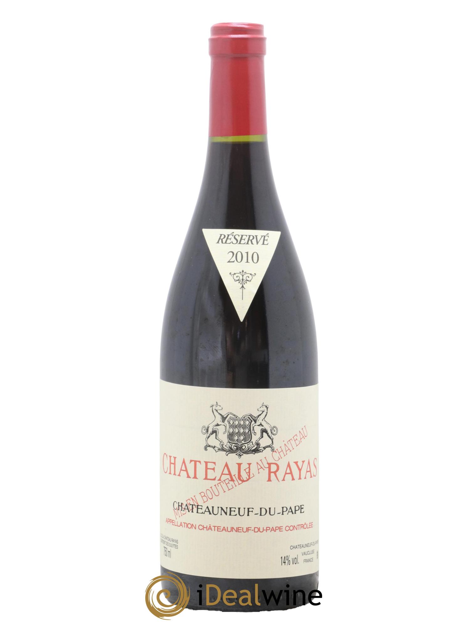 Châteauneuf-du-Pape Château Rayas Emmanuel Reynaud 2010 - Lot de 1 bouteille - 0