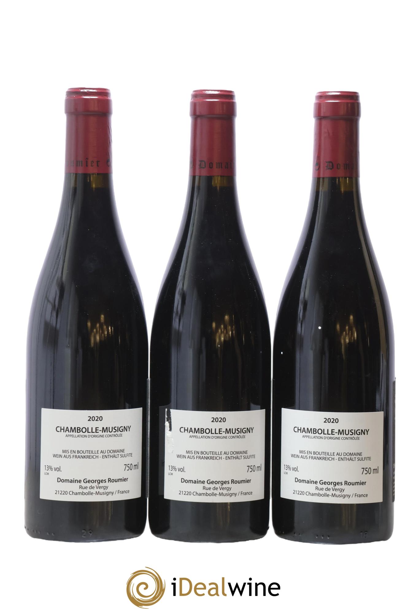 Chambolle-Musigny Georges Roumier (Domaine) 2020 - Lotto di 3 bottiglie - 1