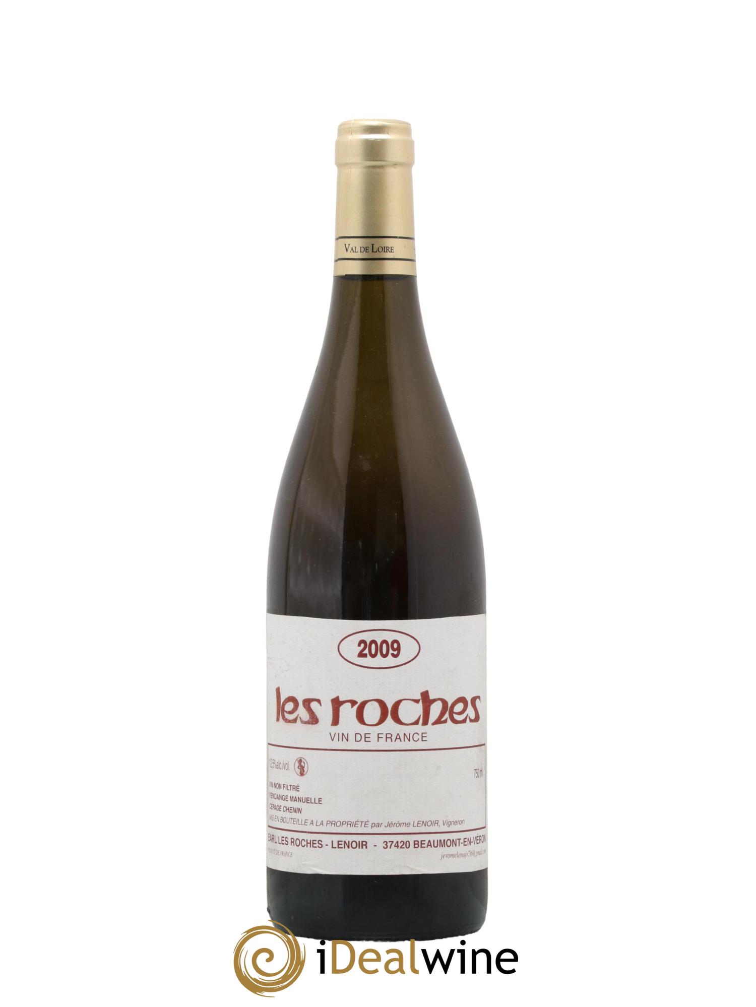 Vin de France Les Roches Lenoir (Domaine) 2009 - Lot de 1 bouteille - 0
