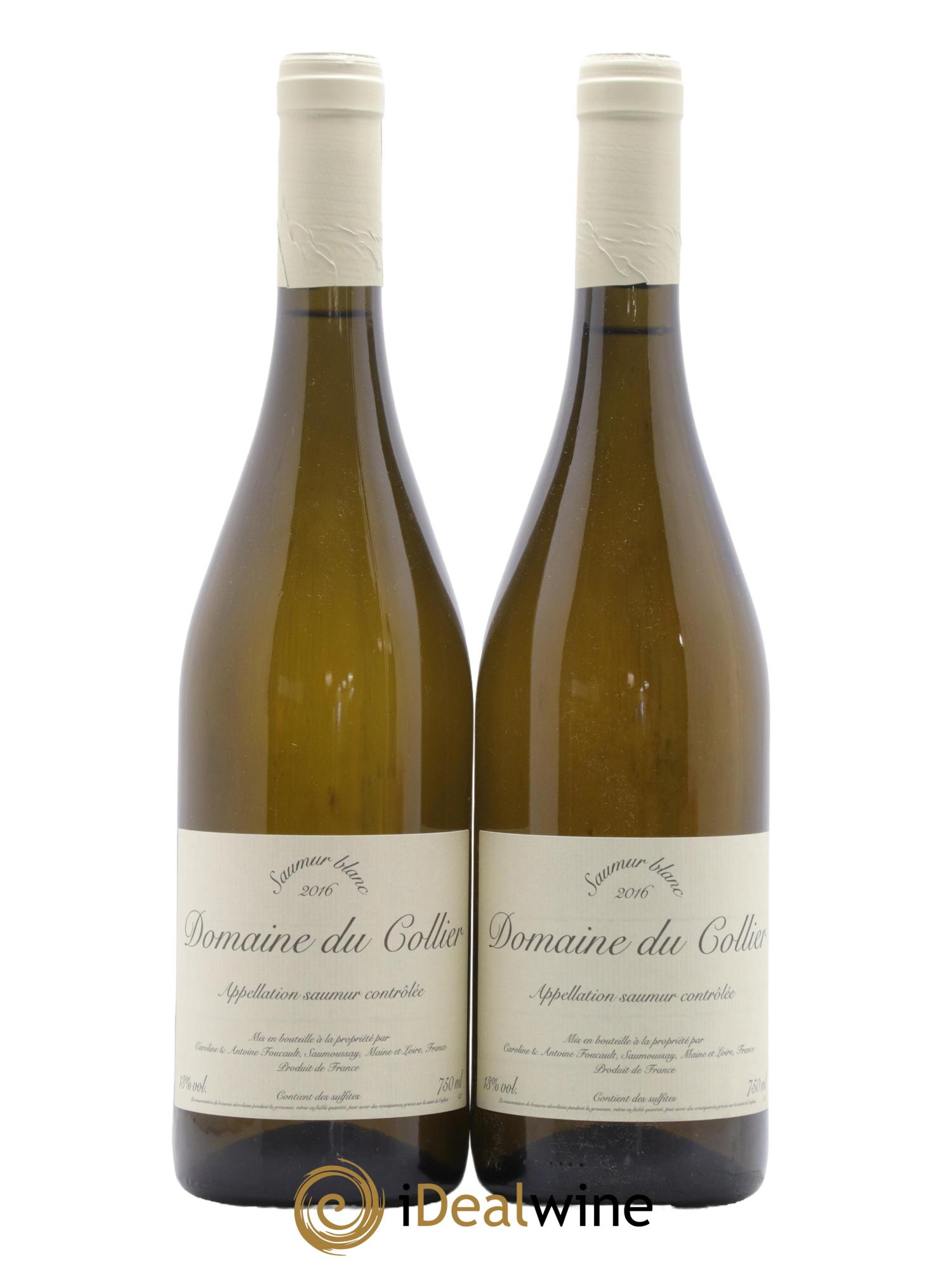 Saumur Domaine du Collier 2016 - Lot de 2 bouteilles - 0