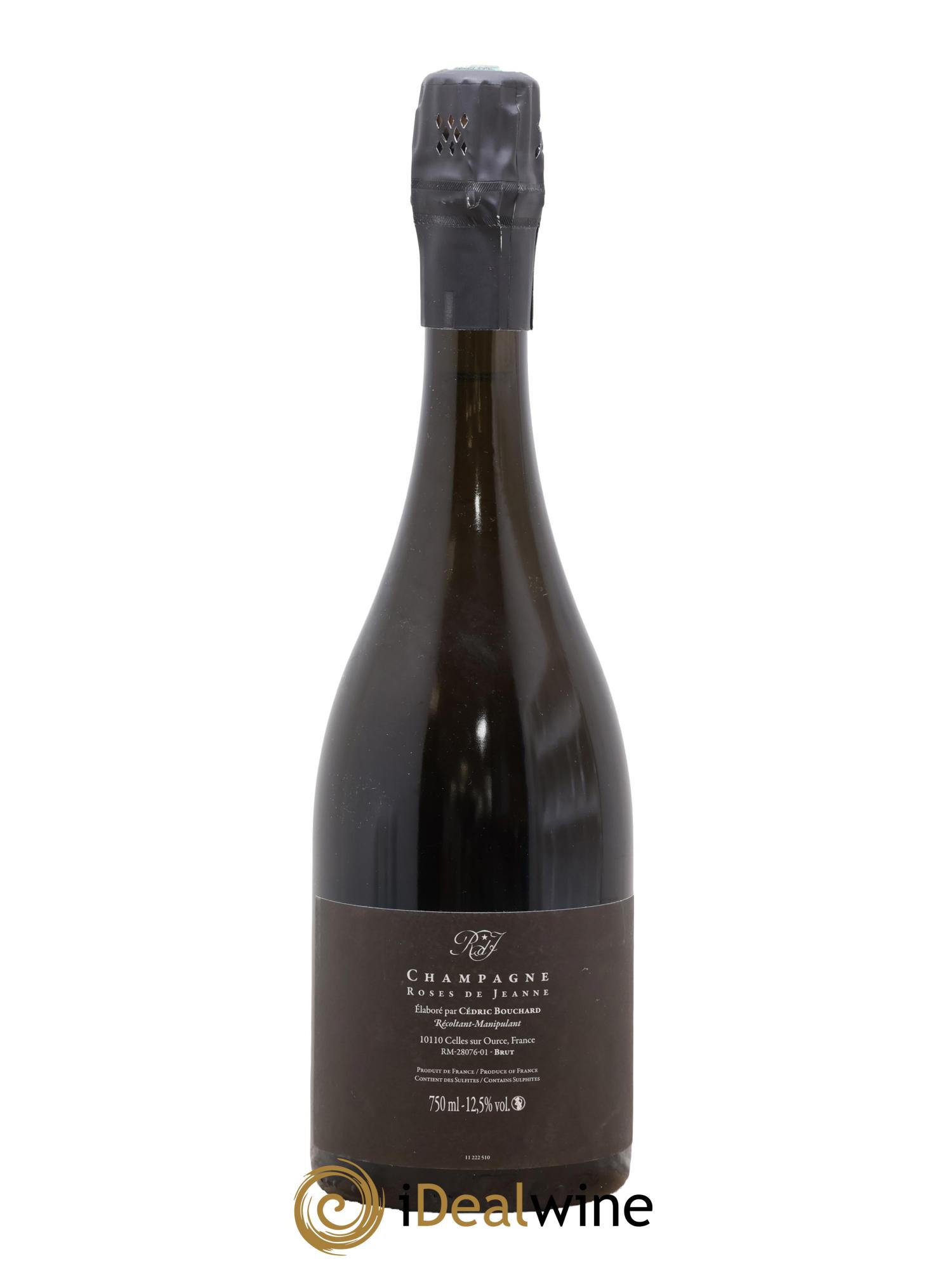 Roses de Jeanne Cuvée Inédite RDJ numéro 3 Cédric Bouchard - Lot de 1 bouteille - 1