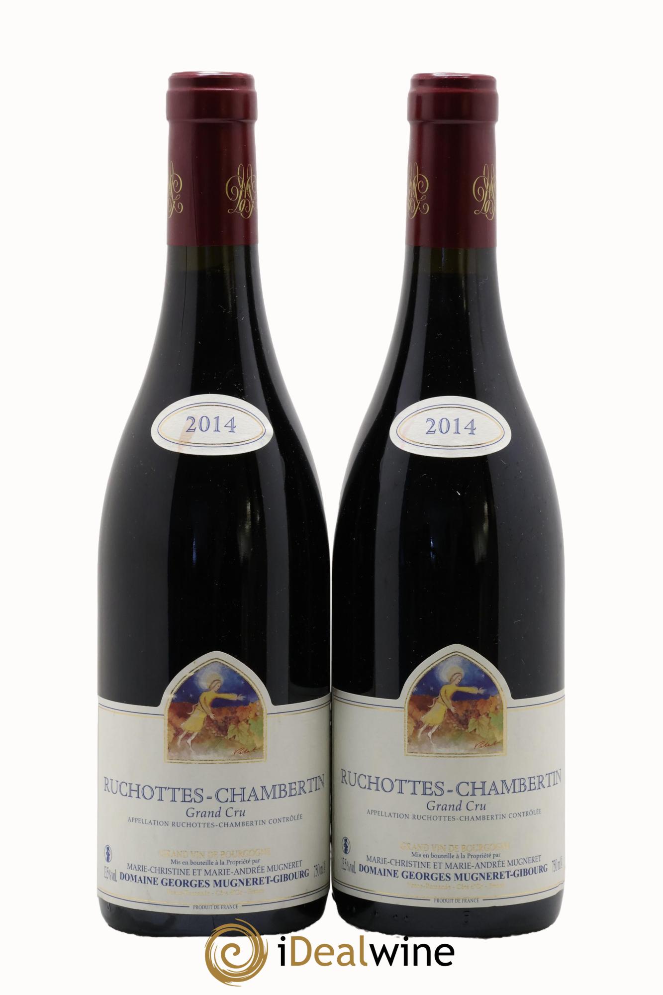 Ruchottes-Chambertin Grand Cru Mugneret-Gibourg (Domaine) 2014 - Lot de 2 bouteilles - 0