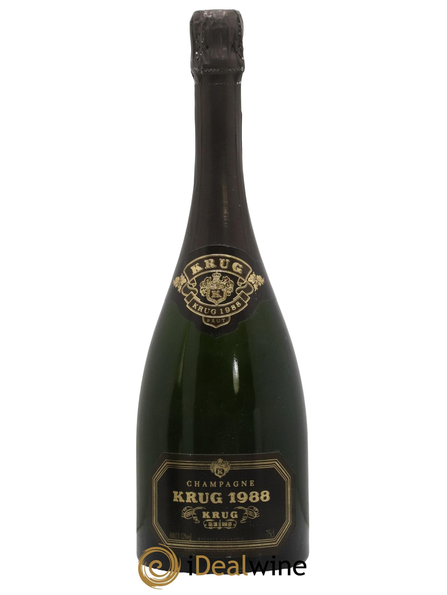 Vintage Krug 1988 - Lot de 1 bouteille - 0
