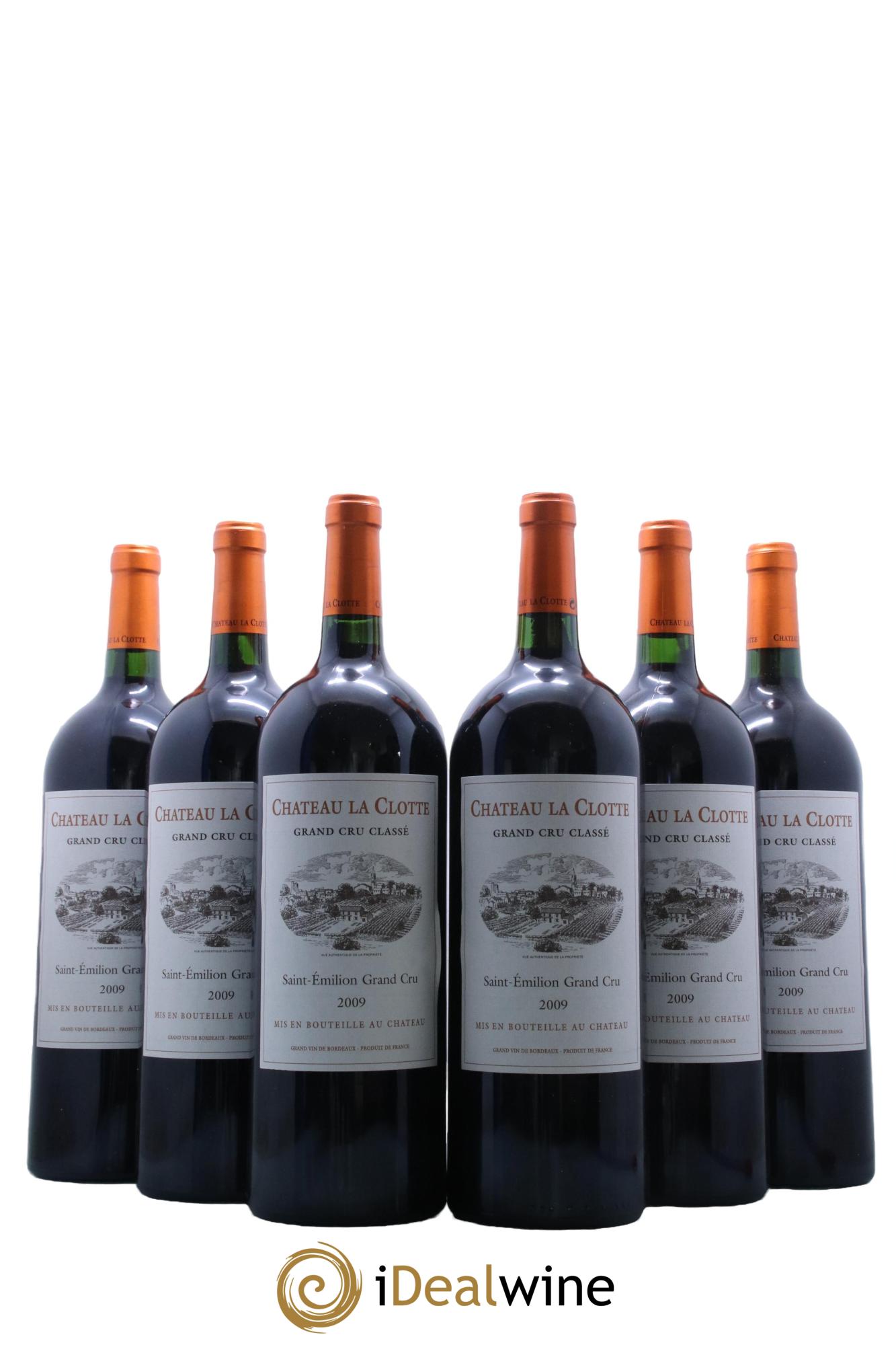 Château la Clotte 2009 - Lot de 6 magnums - 0