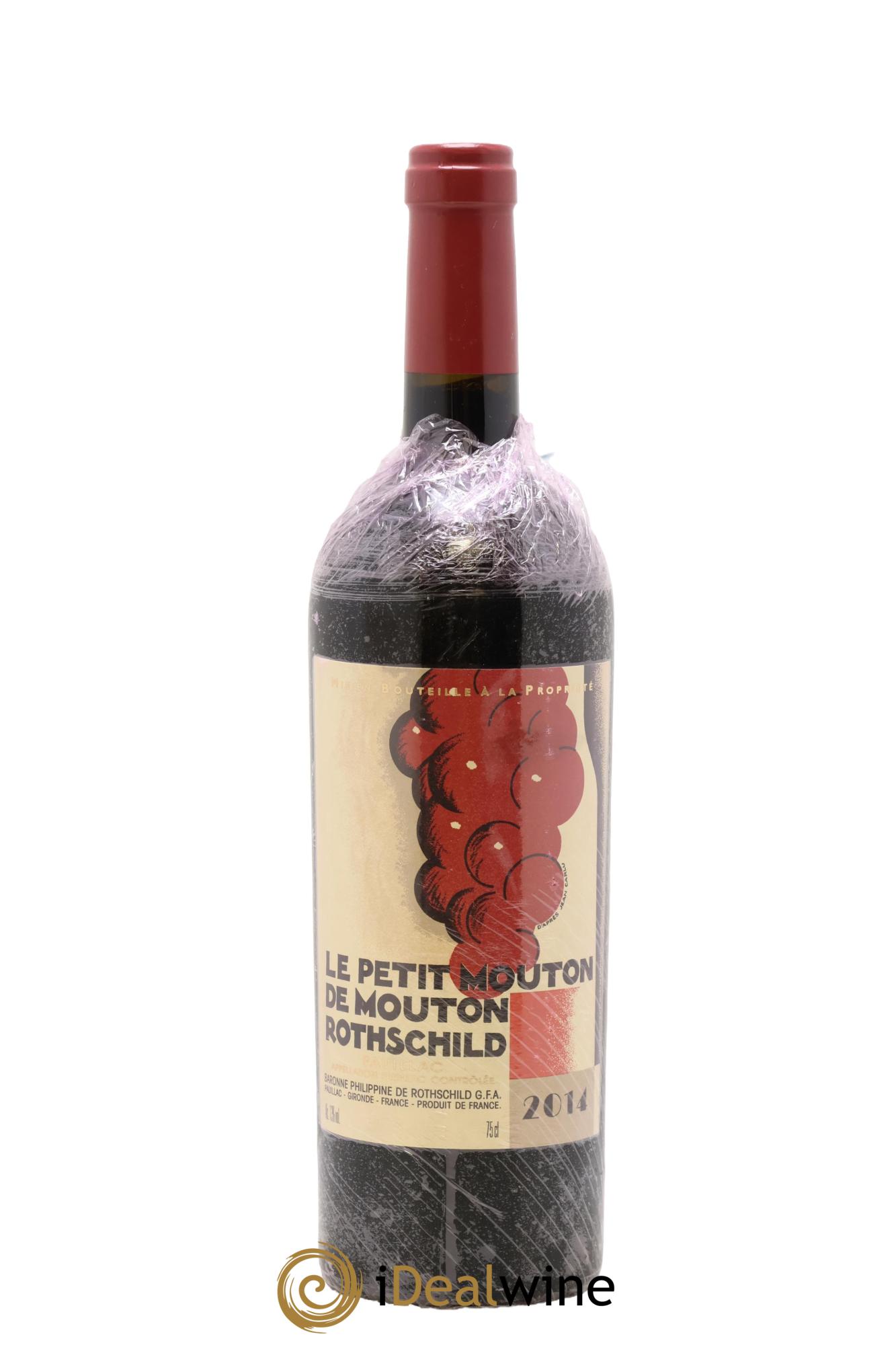 Petit Mouton Second Vin 2014 - Lot de 1 bouteille - 0