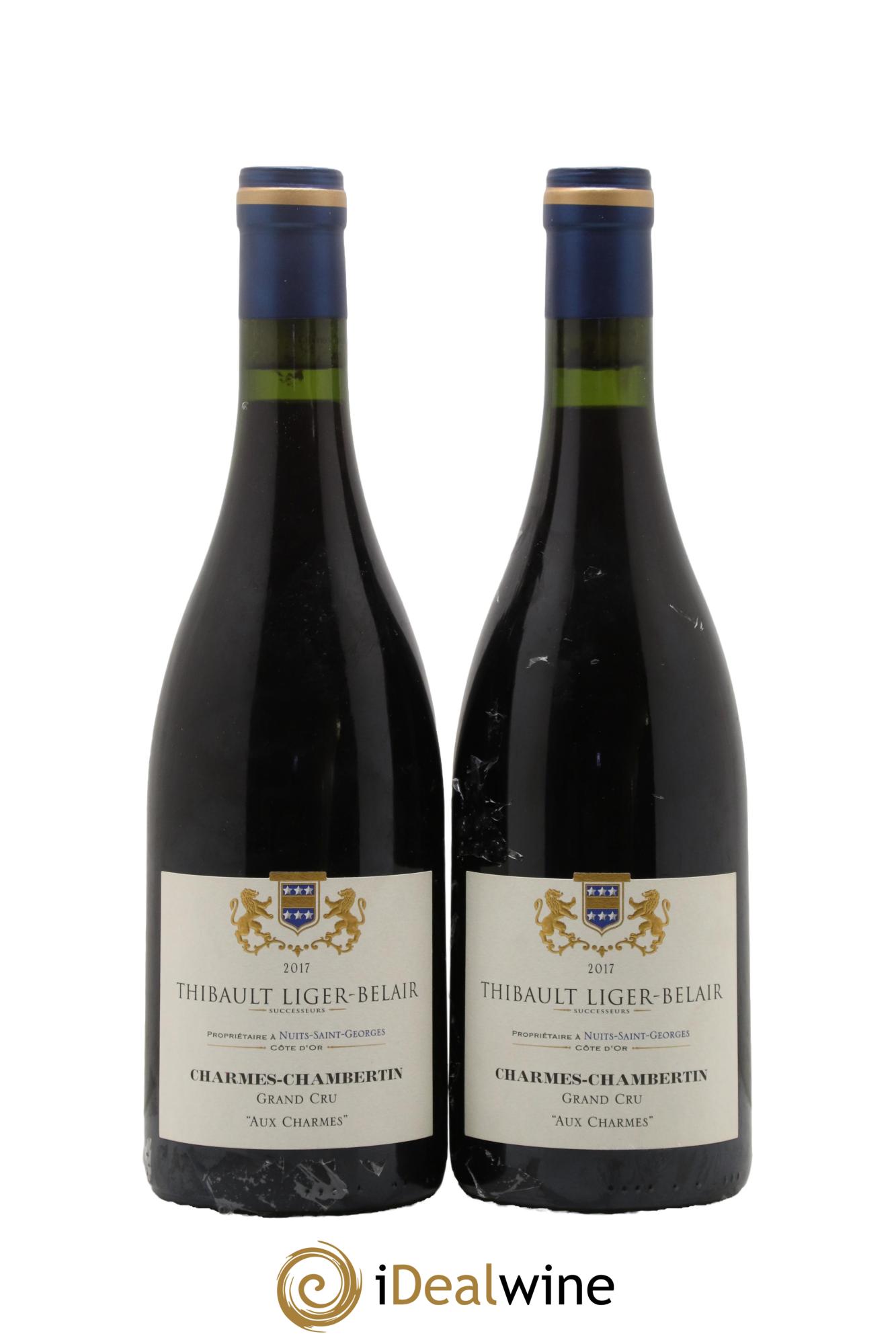 Charmes-Chambertin Grand Cru Aux Charmes Thibault Liger-Belair Successeurs 2017 - Lot de 2 bouteilles - 0