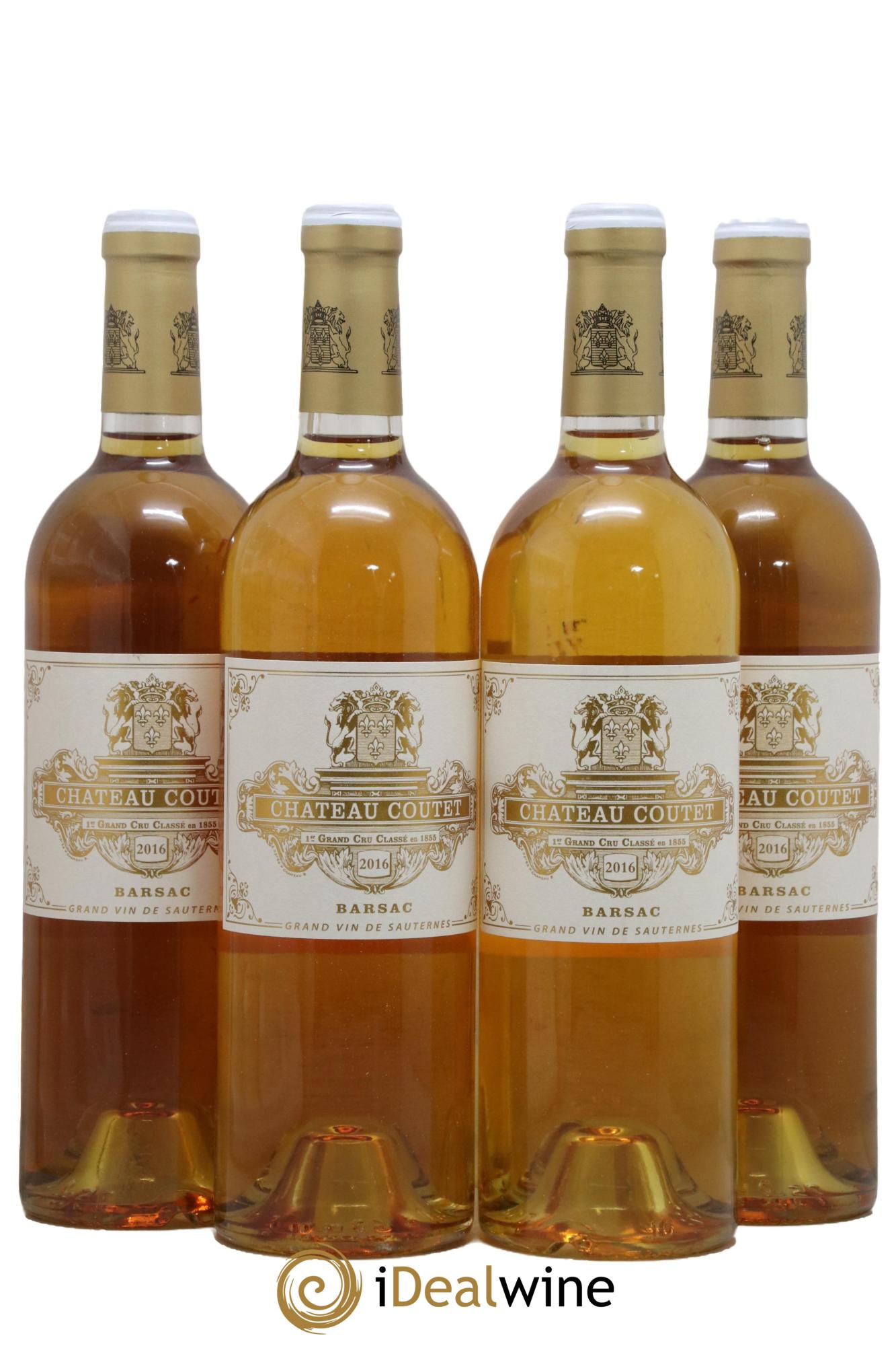 Château Coutet 1er Grand Cru Classé 2016 - Lot of 4 bottles - 0