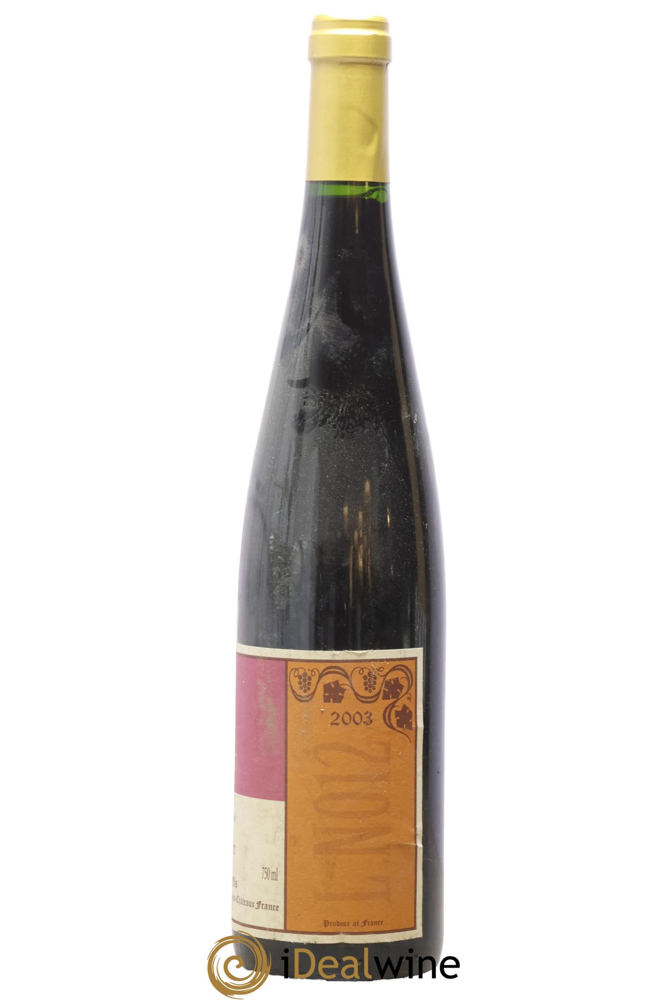 Alsace Pinot Noir LN012 Gérard Schueller (Domaine) 2003 - Posten von 1 Flasche - 1
