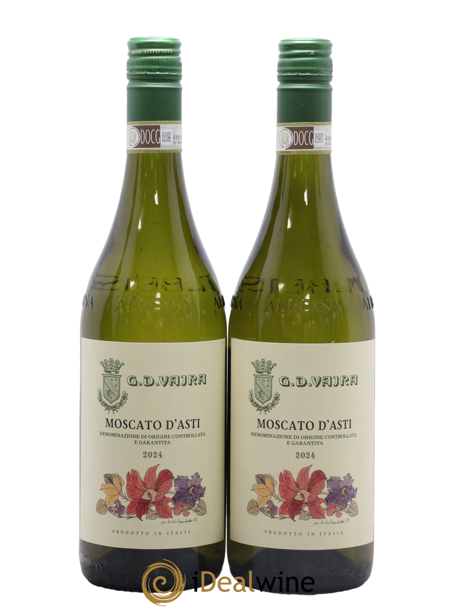Italie Moscato D'Asti G.D. Vajra 2024 - Lot of 2 bottles - 0