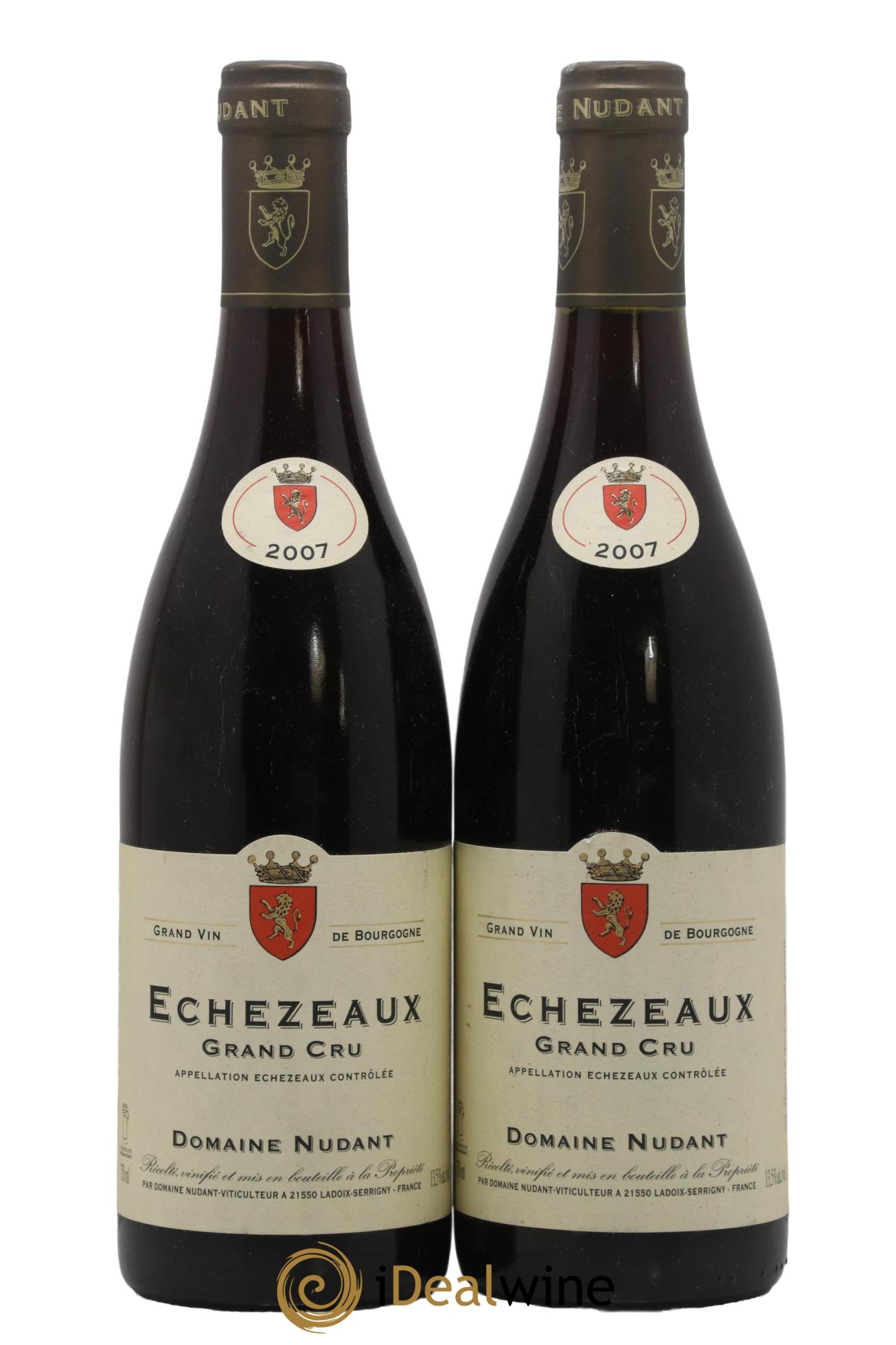 Echezeaux Grand Cru Nudant 2007 - Lot of 2 bottles - 0
