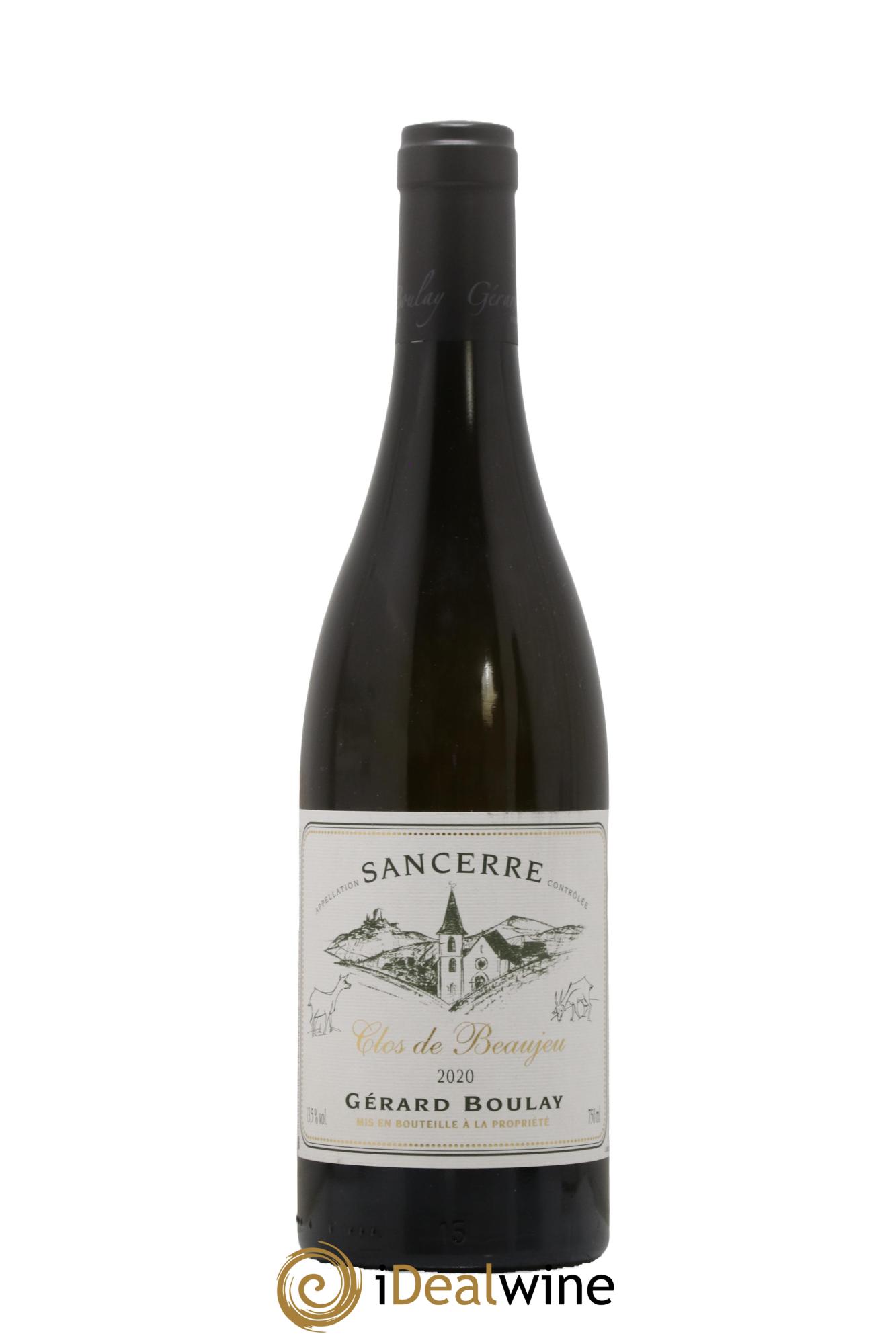 Sancerre Clos de Beaujeu Gérard Boulay 2020 - Lot de 1 bouteille - 0