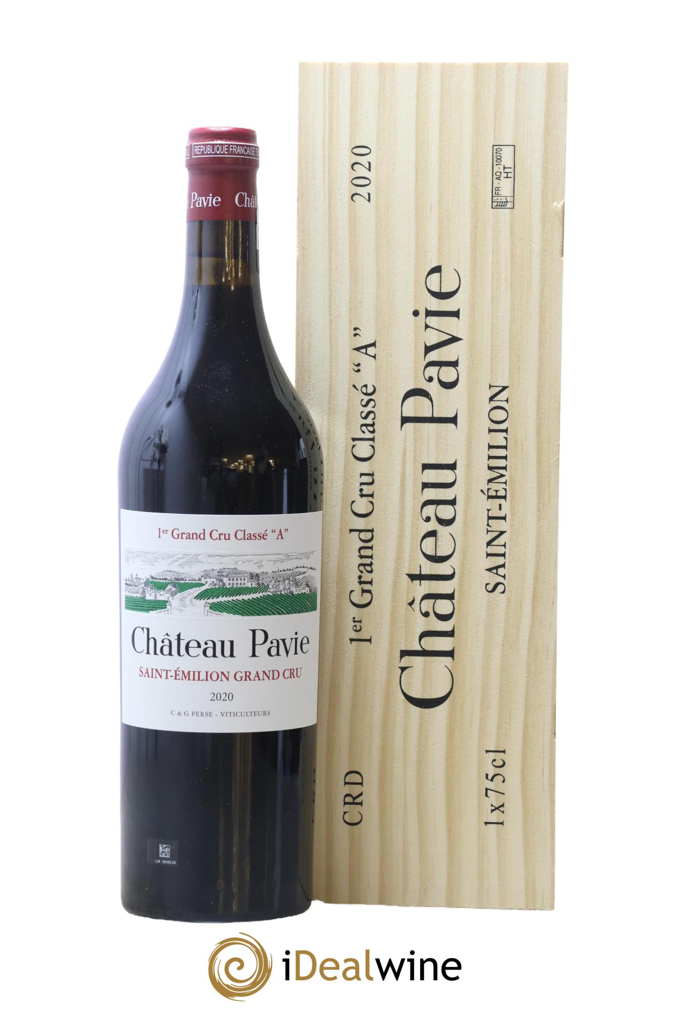 Château Pavie 1er Grand Cru Classé A 2020 - Lot de 1 bouteille - 0