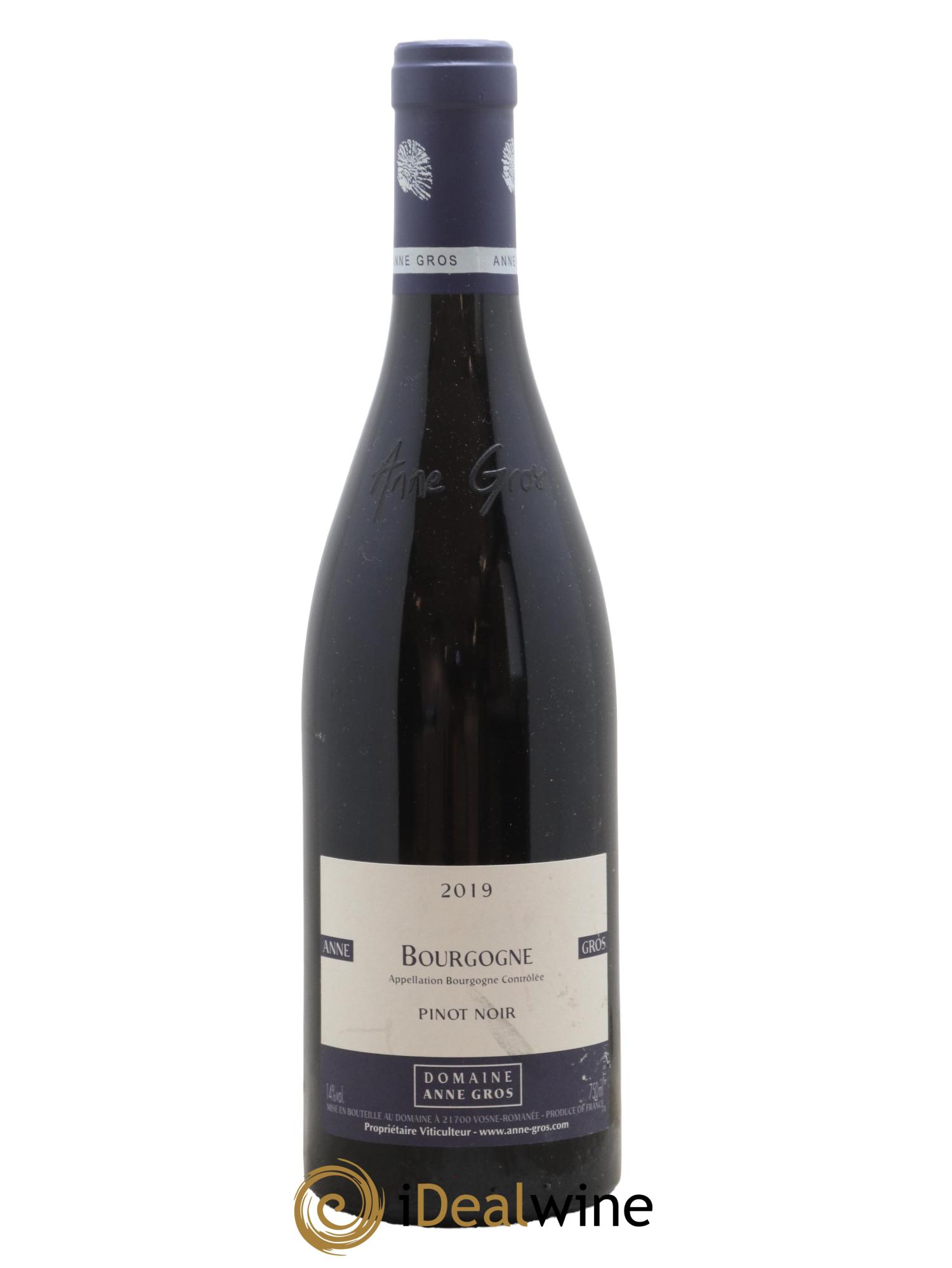 Bourgogne Pinot Noir Anne Gros 2019 - Lot de 1 bouteille - 0