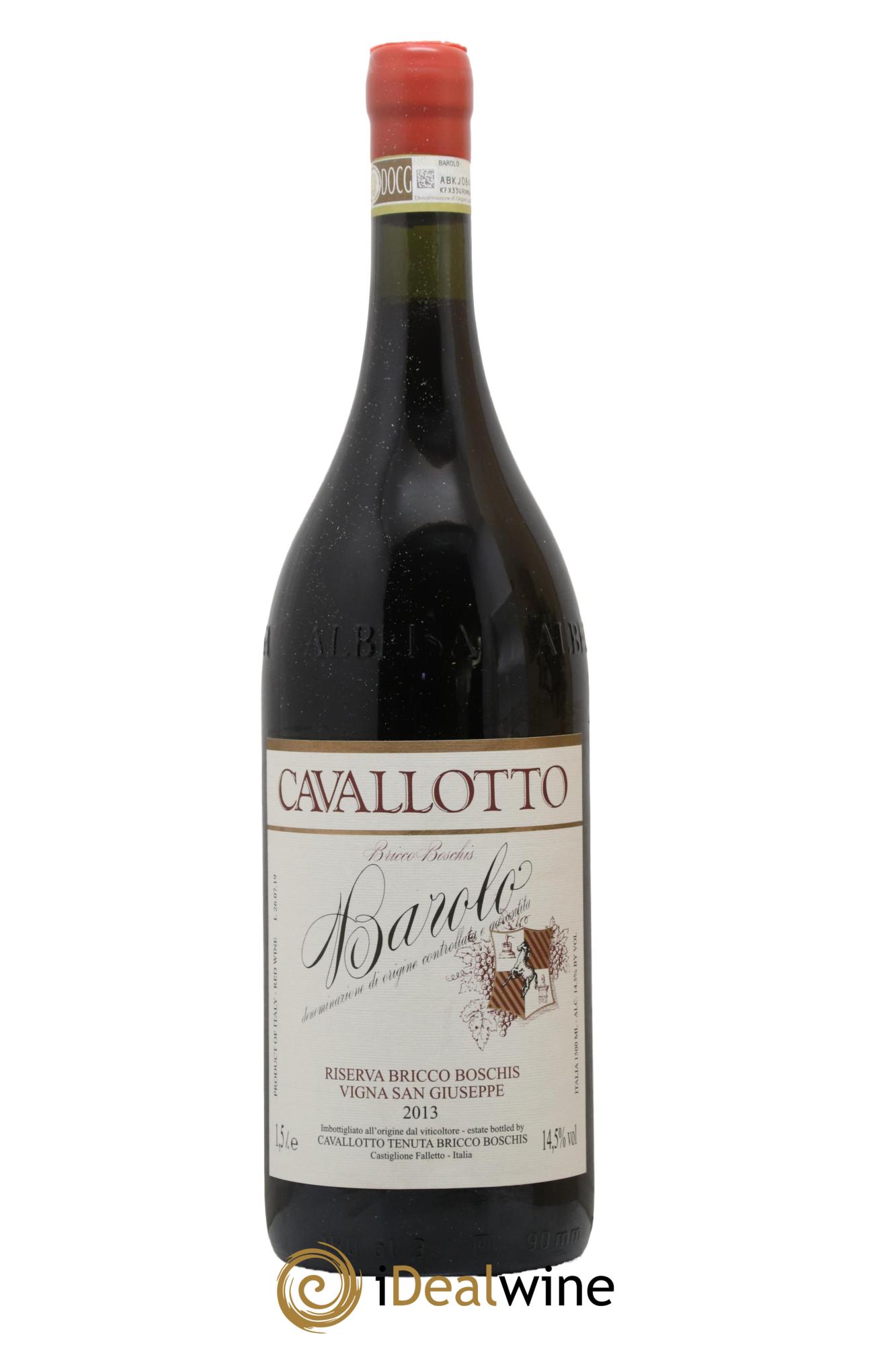 Barolo DOCG Riserva Bricco Boschis Vigna San Giuseppe Cavallotto 2013 - Lotto di 1 magnum - 1