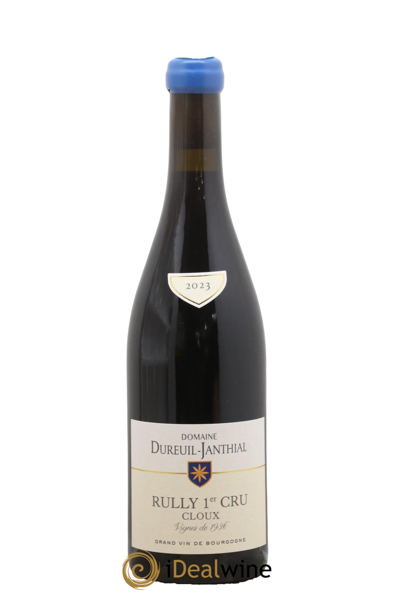 Rully 1er Cru Cloux vignes de 1936 Vincent Dureuil-Janthial 2023 - Posten von 1 Flasche - 0