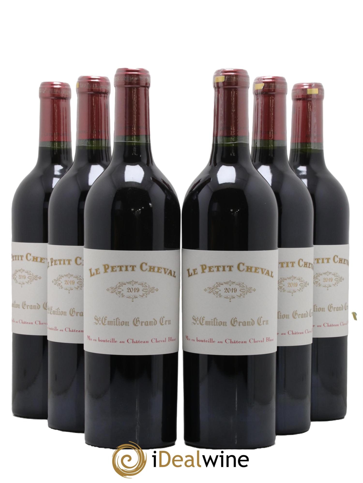 Le Petit Cheval Second Vin 2019 - Lot de 6 bouteilles - 0