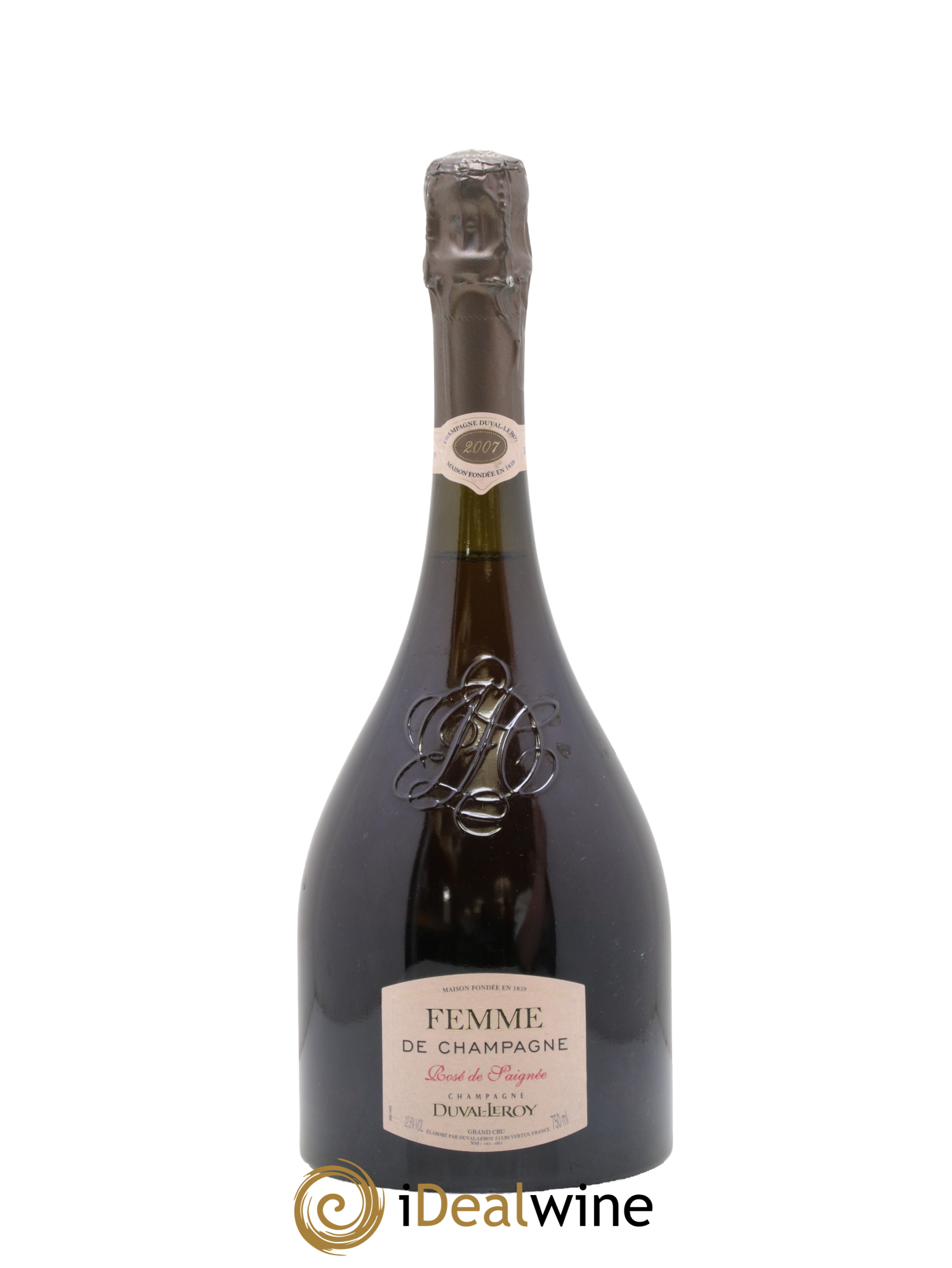 Rosé de Saignée Femme de Champagne Duval-Leroy 2007 - Lot de 1 bouteille - 0