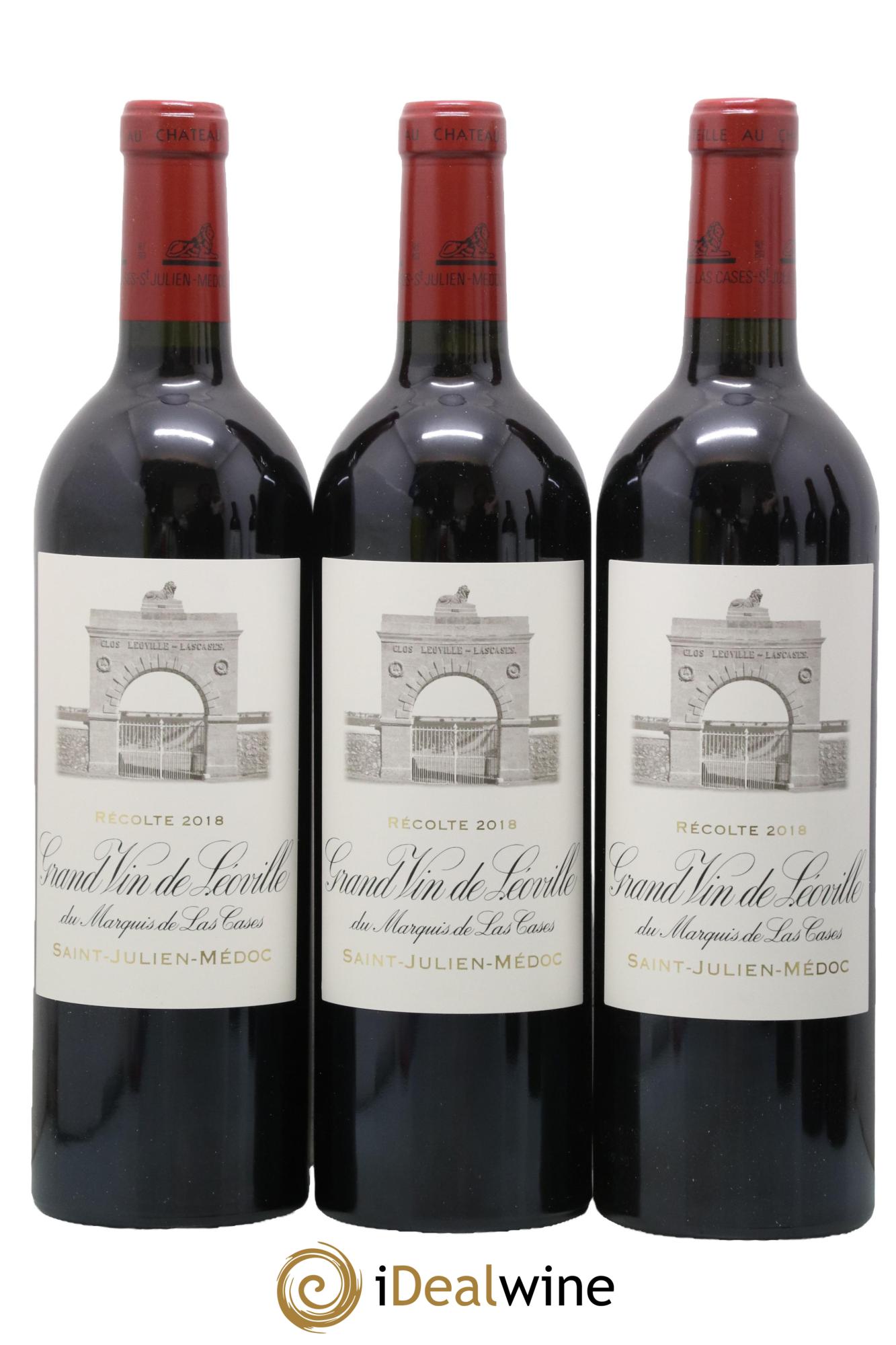 Château Léoville Las Cases 2ème Grand Cru Classé 2018 - Lot de 6 bouteilles - 3
