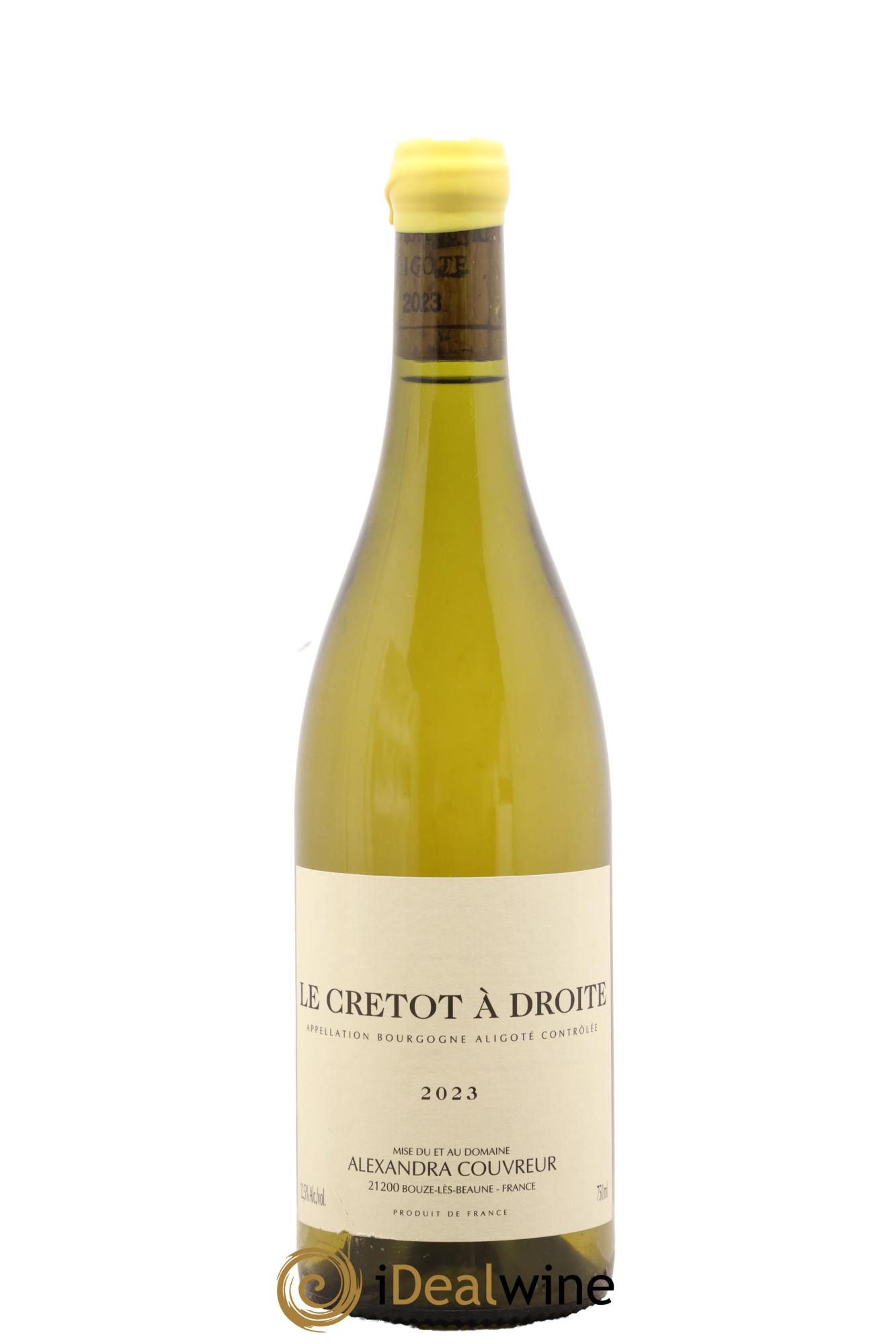 Bourgogne Aligoté Le Cretot à Droite Alexandra Couvreur 2023 - Lot de 1 bouteille - 0