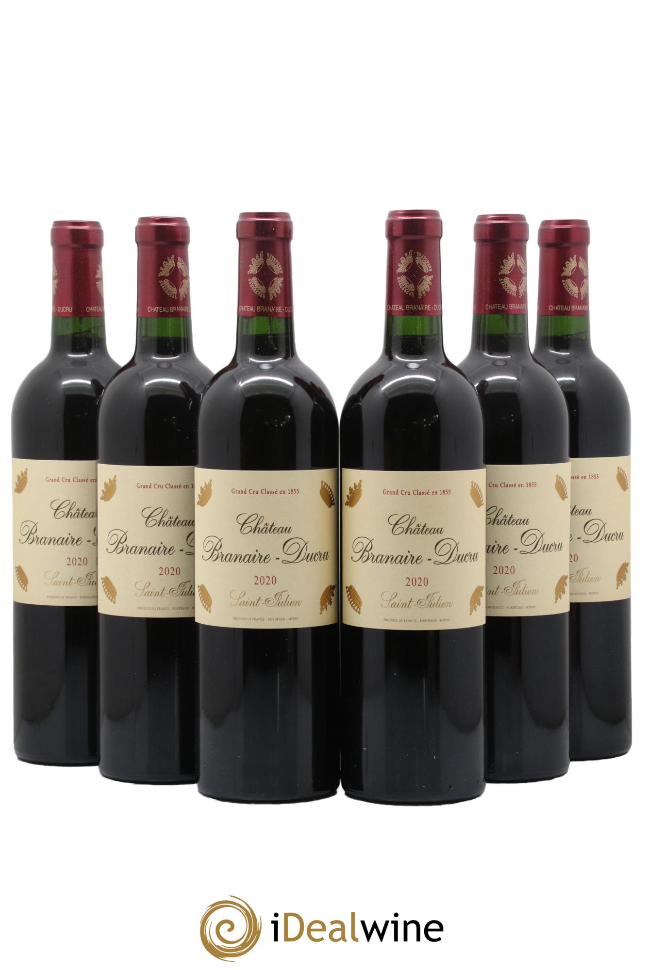 Château Branaire Ducru 4ème Grand Cru Classé 2020 - Posten von 6 Flaschen - 0