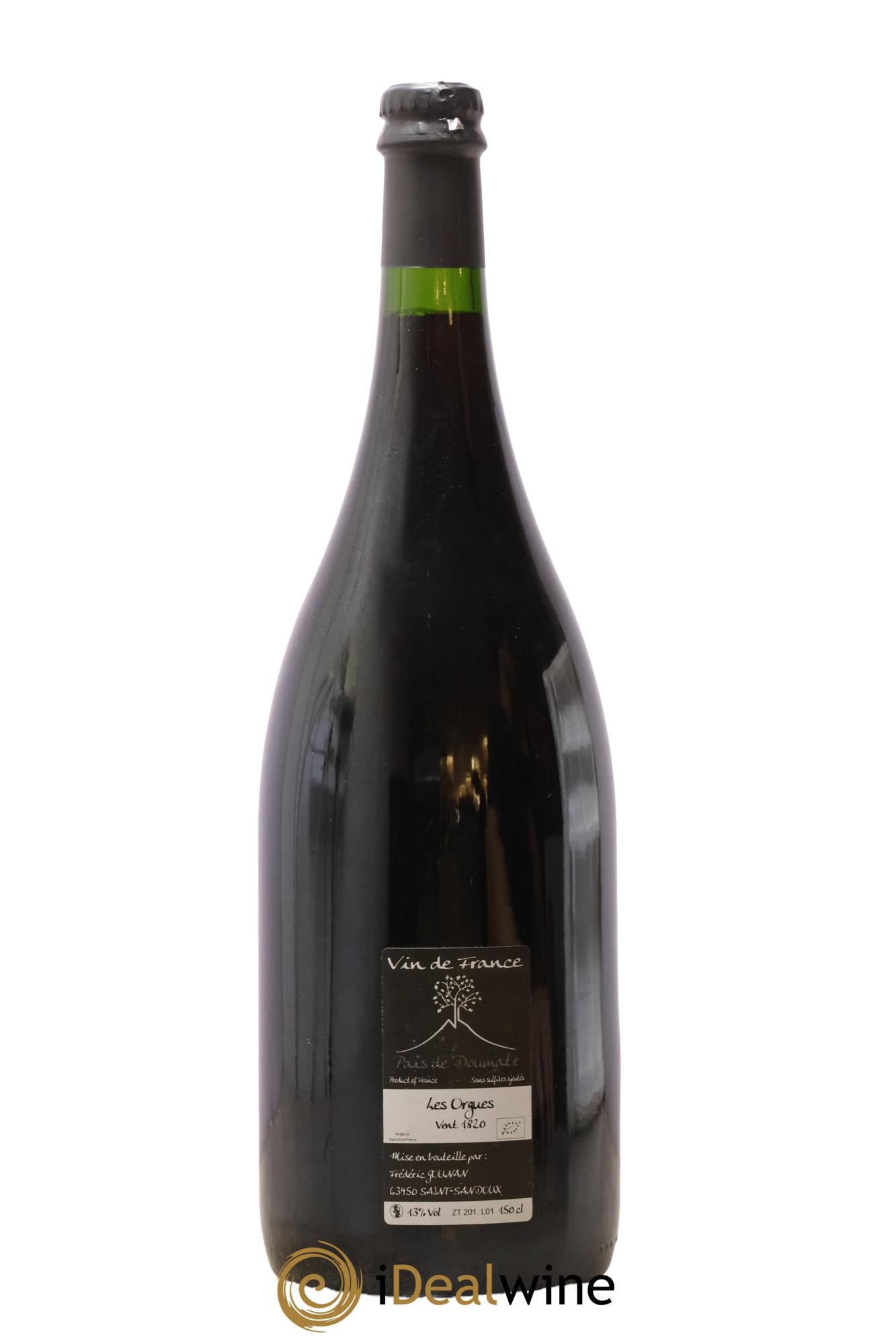 Vin de France Les Orgues Vignoble de l'Arbre Blanc 2018 - Posten von 1 Magnum - 1
