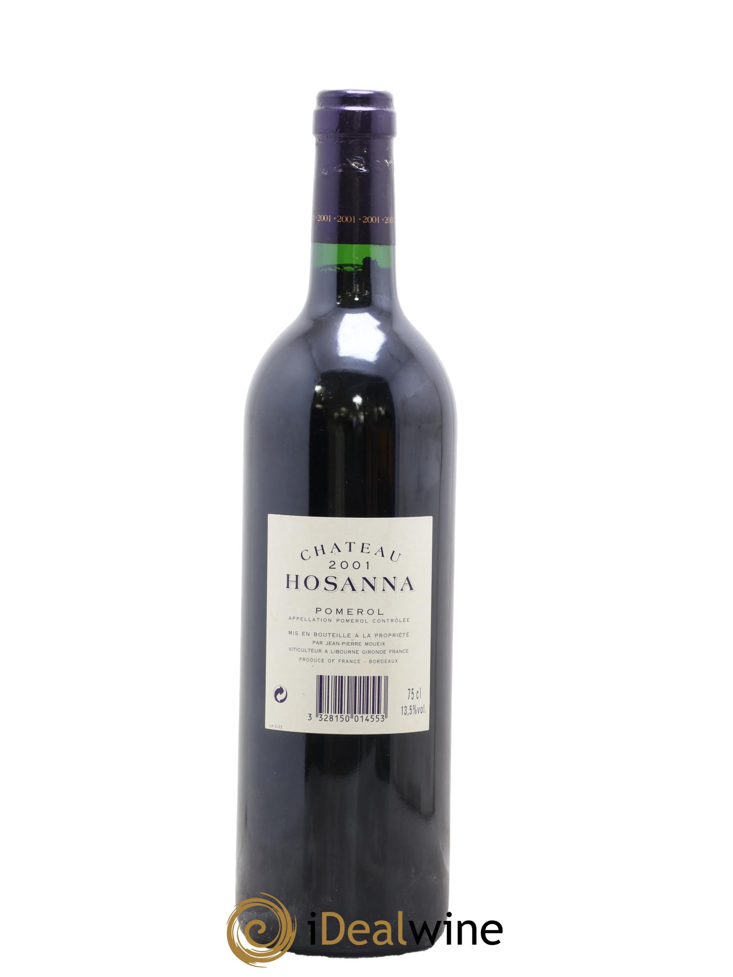 Château Hosanna 2001 - Lotto di 1 bottiglia - 1