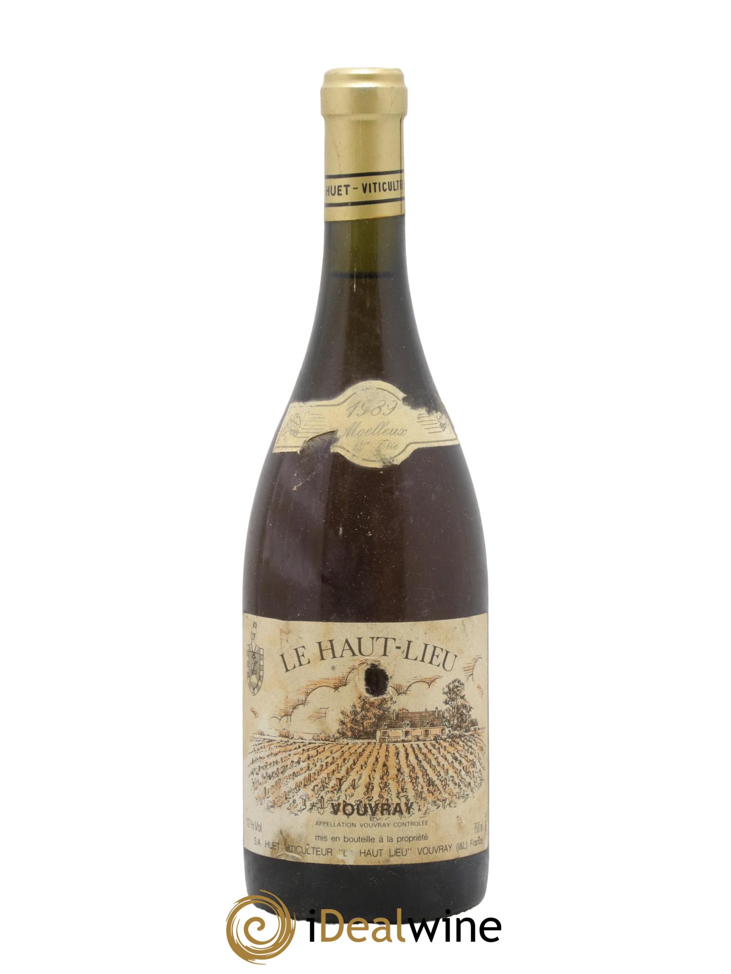 Vouvray Le Haut-Lieu Moelleux 1ère Trie Domaine Huet 1989 - Posten von 1 Flasche - 0