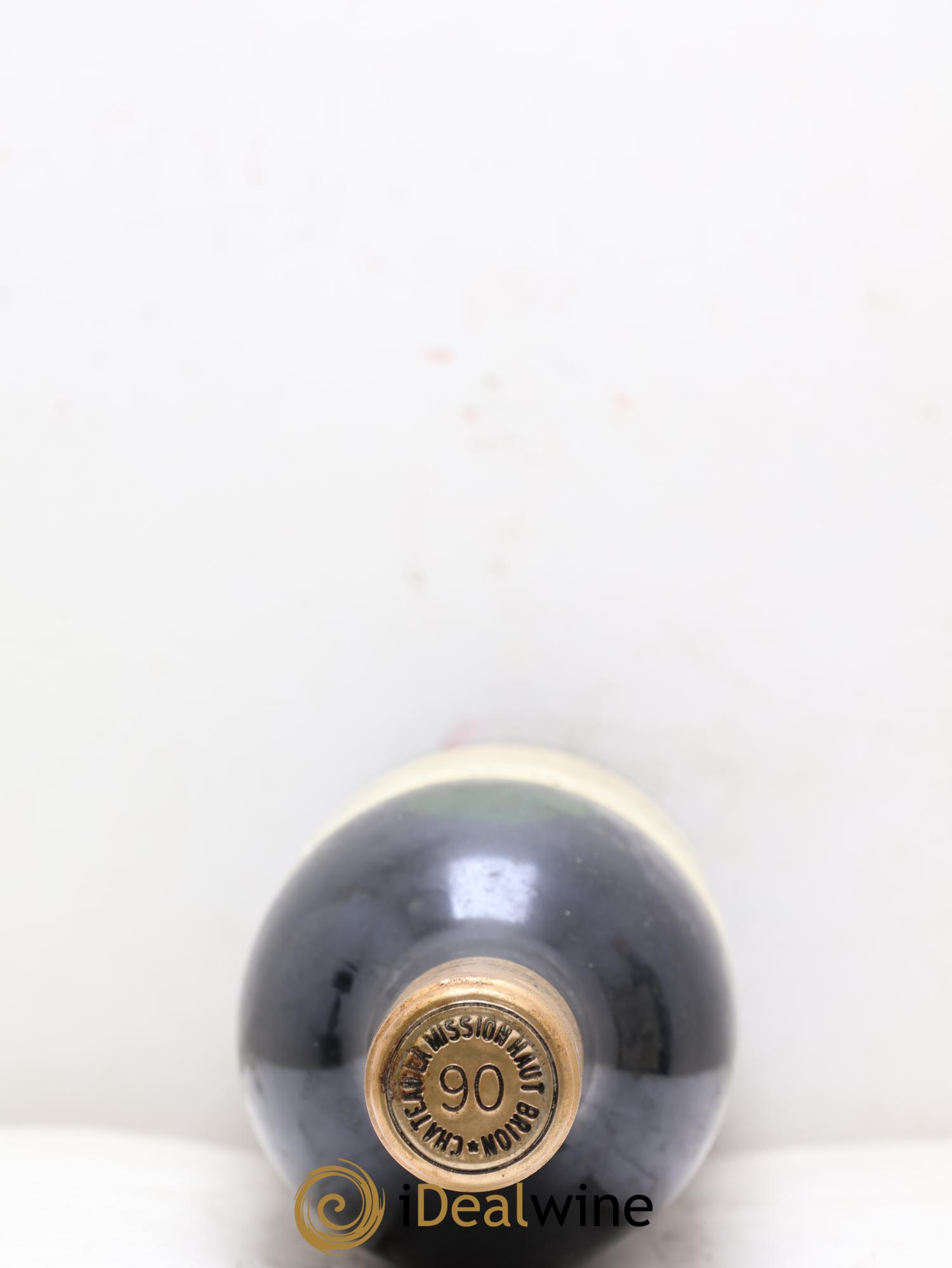 Château la Mission Haut-Brion Cru Classé de Graves 1990 - Lot de 2 bouteilles - 1