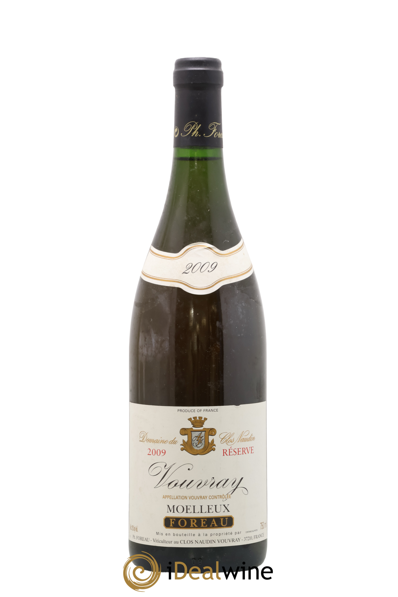 Vouvray Moelleux Réserve Clos Naudin - Vincent Foreau 2009 - Lot of 1 bottle - 0