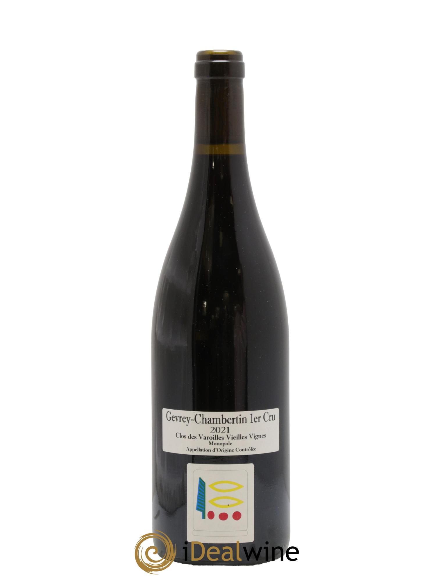 Gevrey-Chambertin 1er Cru Le Clos des Varoilles Vieilles Vignes Prieuré Roch 2021 - Lot de 1 bouteille - 0