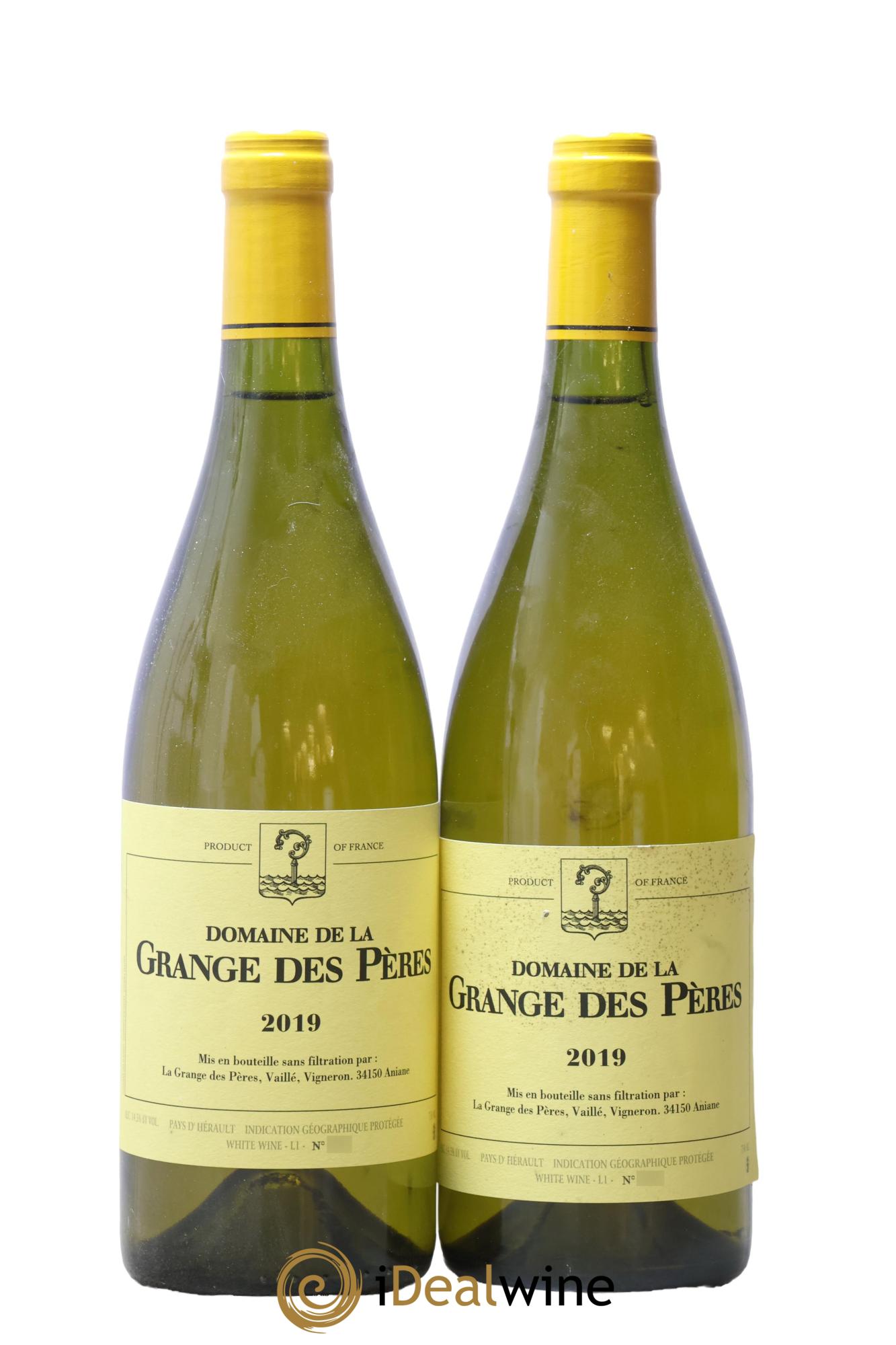 Pays d'Hérault Grange des Pères Laurent Vaillé 2019 - Lot de 2 bouteilles - 0