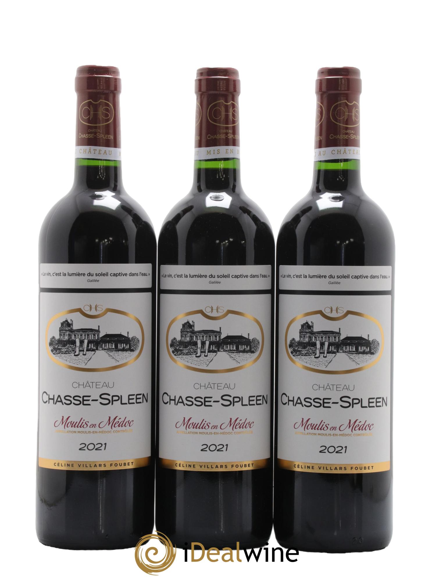 Château Chasse Spleen 2021 - Lot de 6 bouteilles - 2