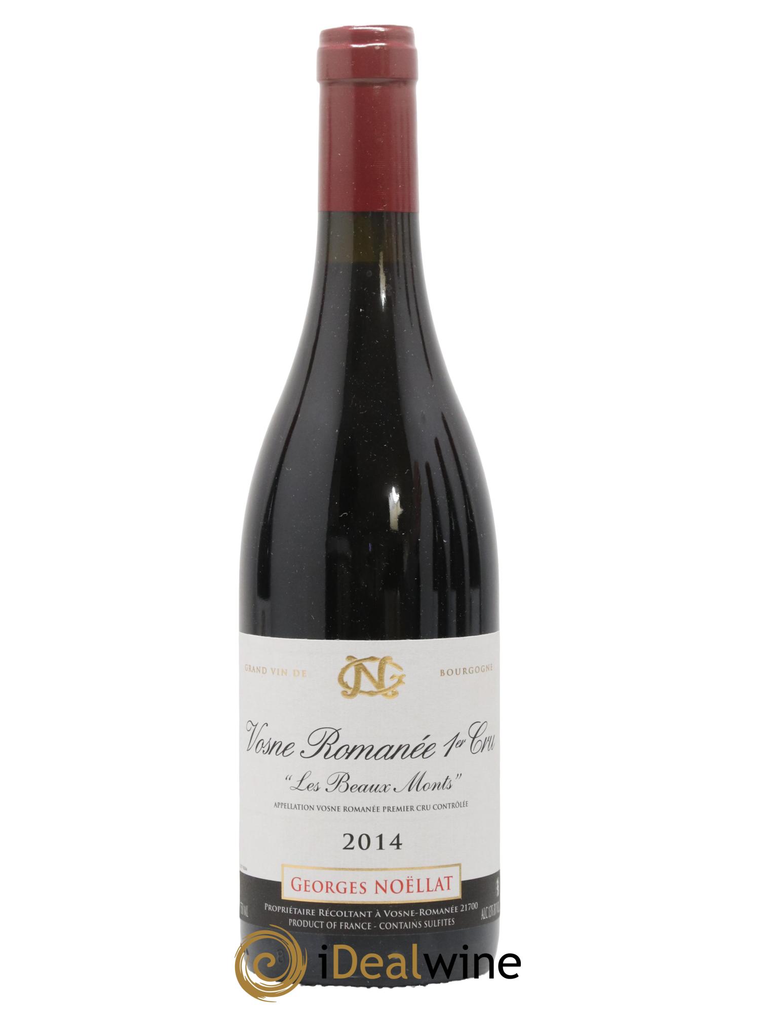 Vosne-Romanée 1er Cru Les Beaux Monts Georges Noëllat (Domaine) 2014 - Lot de 1 bouteille - 0