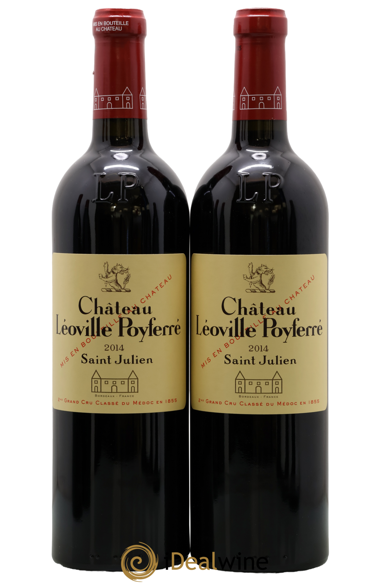 Château Léoville Poyferré 2ème Grand Cru Classé 2014 - Lot de 2 bouteilles - 0