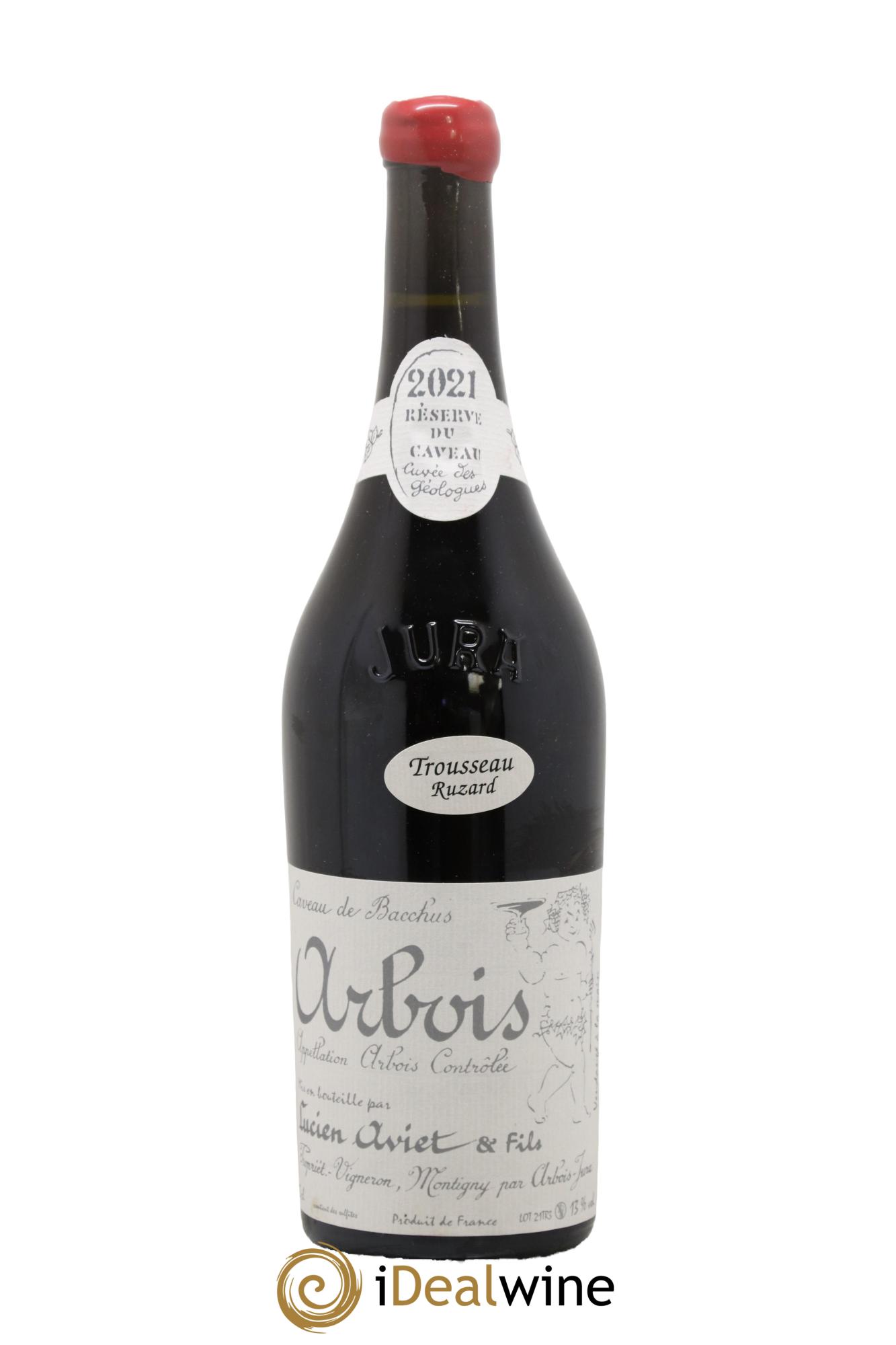 Arbois Trousseau Ruzard Cuvée des Géologues Lucien Aviet (Domaine) 2021 - Lot de 1 bouteille - 0