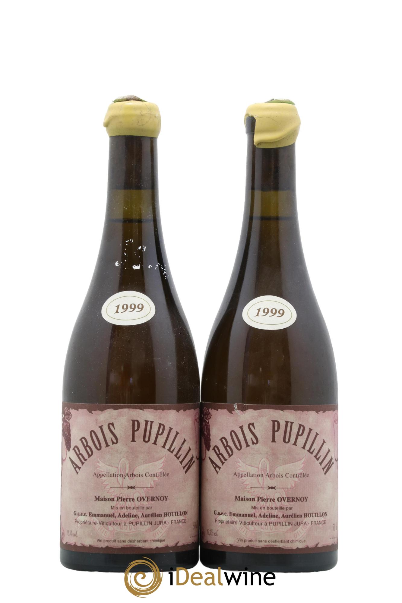 Arbois-Pupillin Vieux Savagnin Ouillé 50cl (VSO) Overnoy-Houillon (Domaine) 1999 - Lot de 2 format 50cls - 0