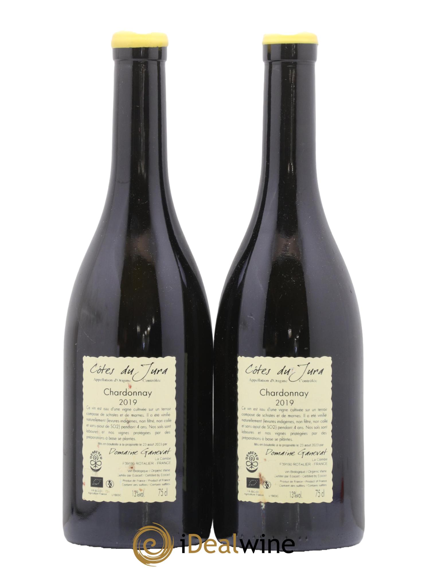 Côtes du Jura Chardonnay En Billat Jean-François Ganevat (Domaine) 2019 - Lotto di 2 bottiglie - 1