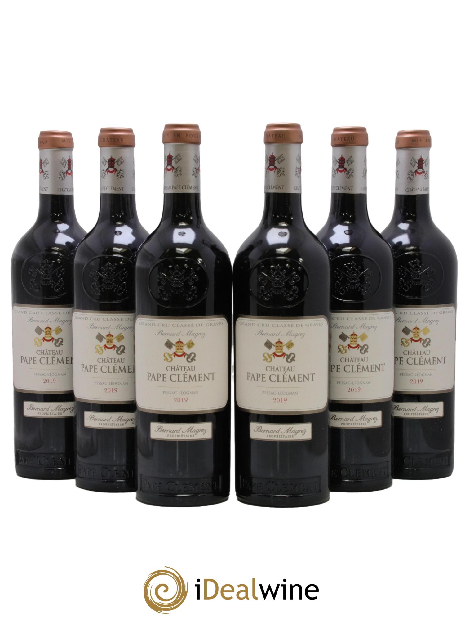 Château Pape Clément Cru Classé de Graves 2019 - Lot de 6 bouteilles - 0