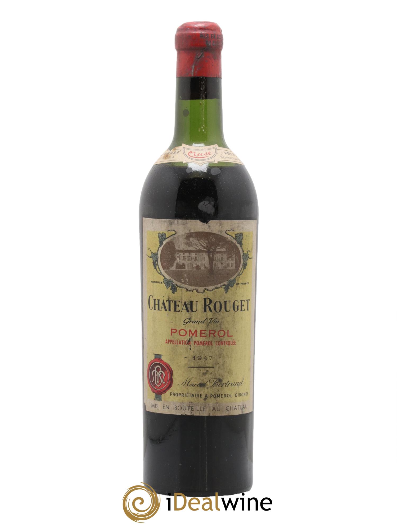 Château Rouget 1947 - Lot of 1 bottle - 0