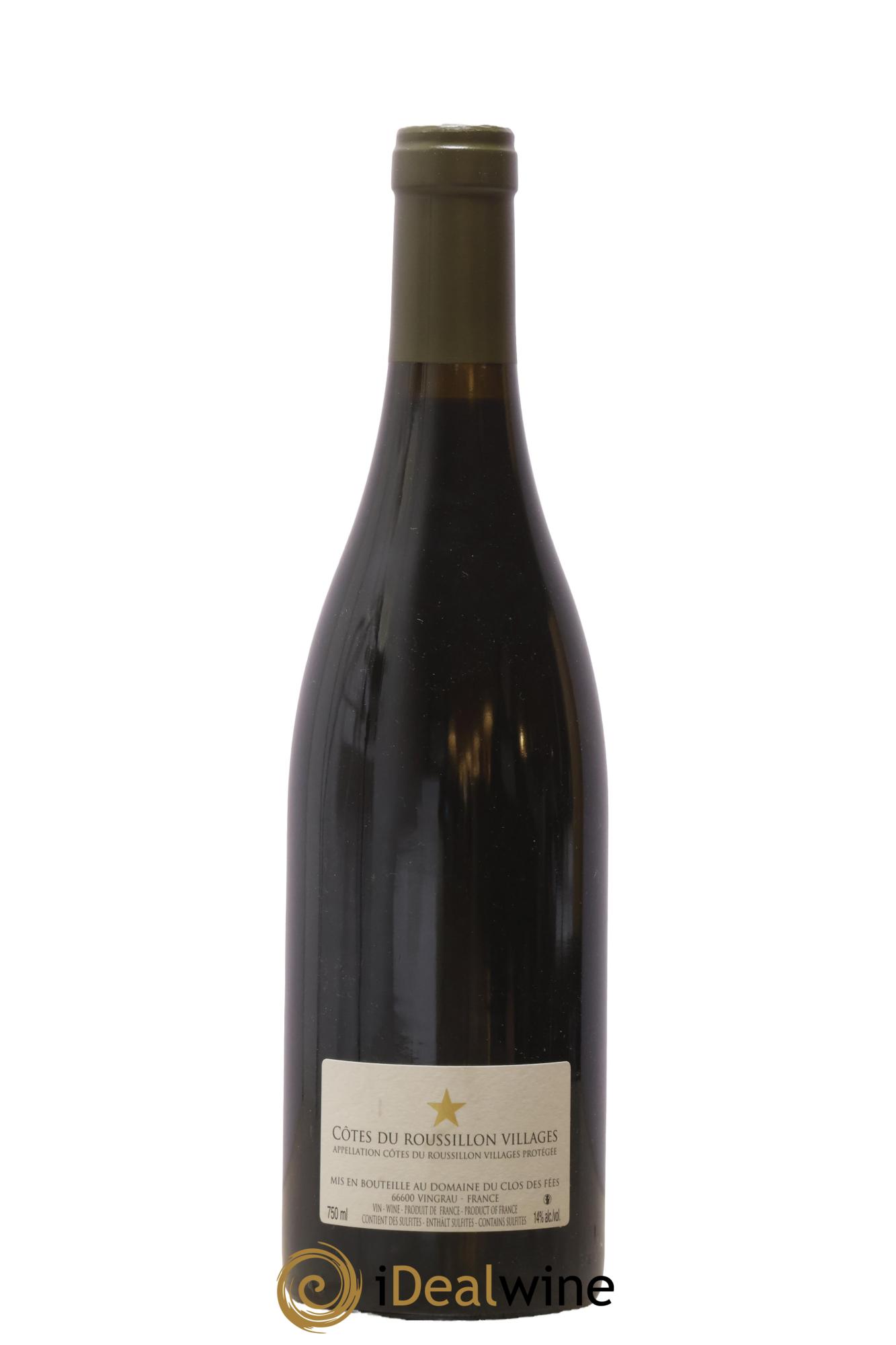 Côtes du Roussillon Villages Clos des Fées Vieilles vignes Hervé Bizeul 2018 - Lotto di 1 bottiglia - 1