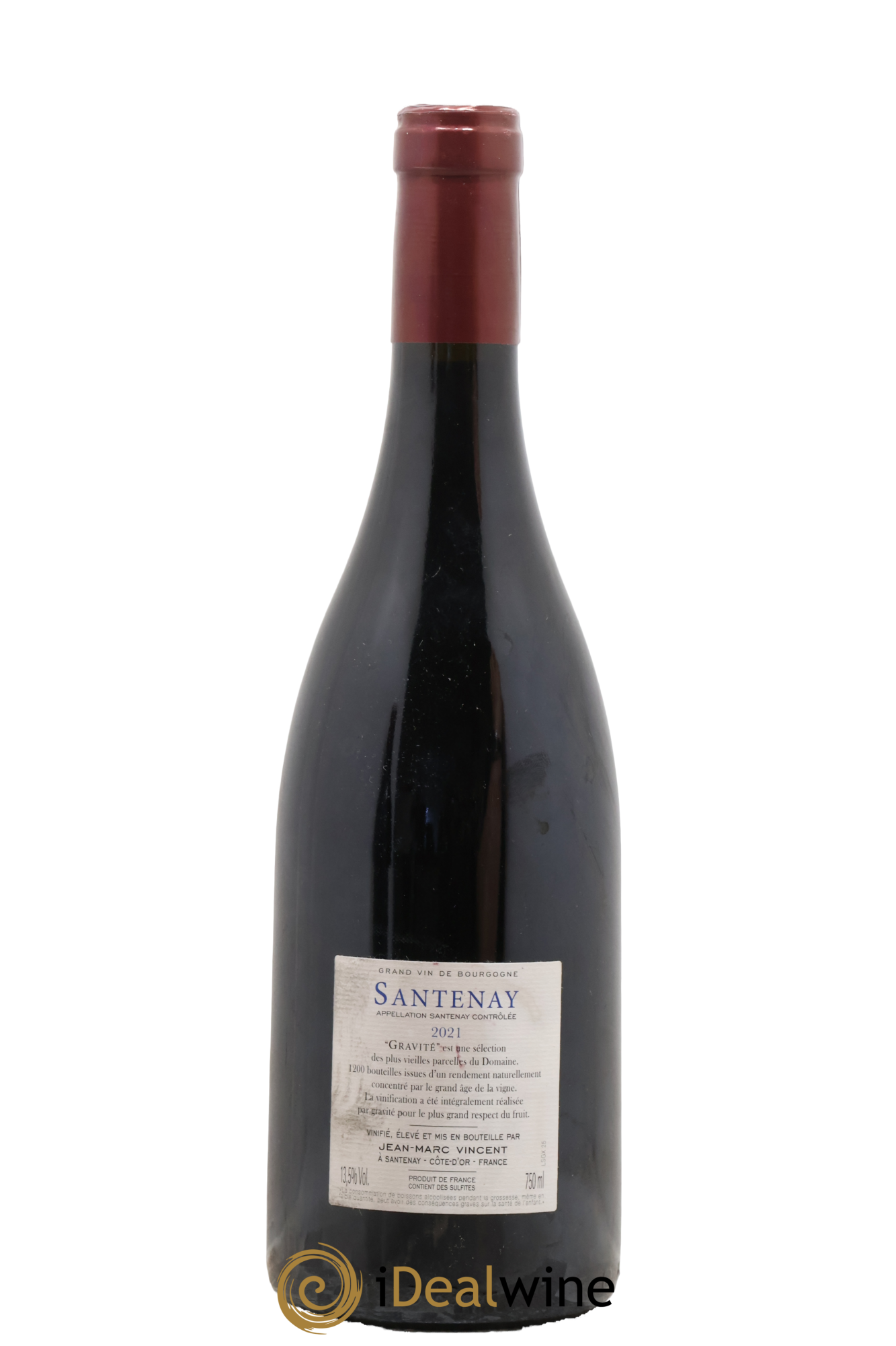 Santenay Gravité Jean-Marc Vincent (Domaine) 2021 - Lot of 1 bottle - 1