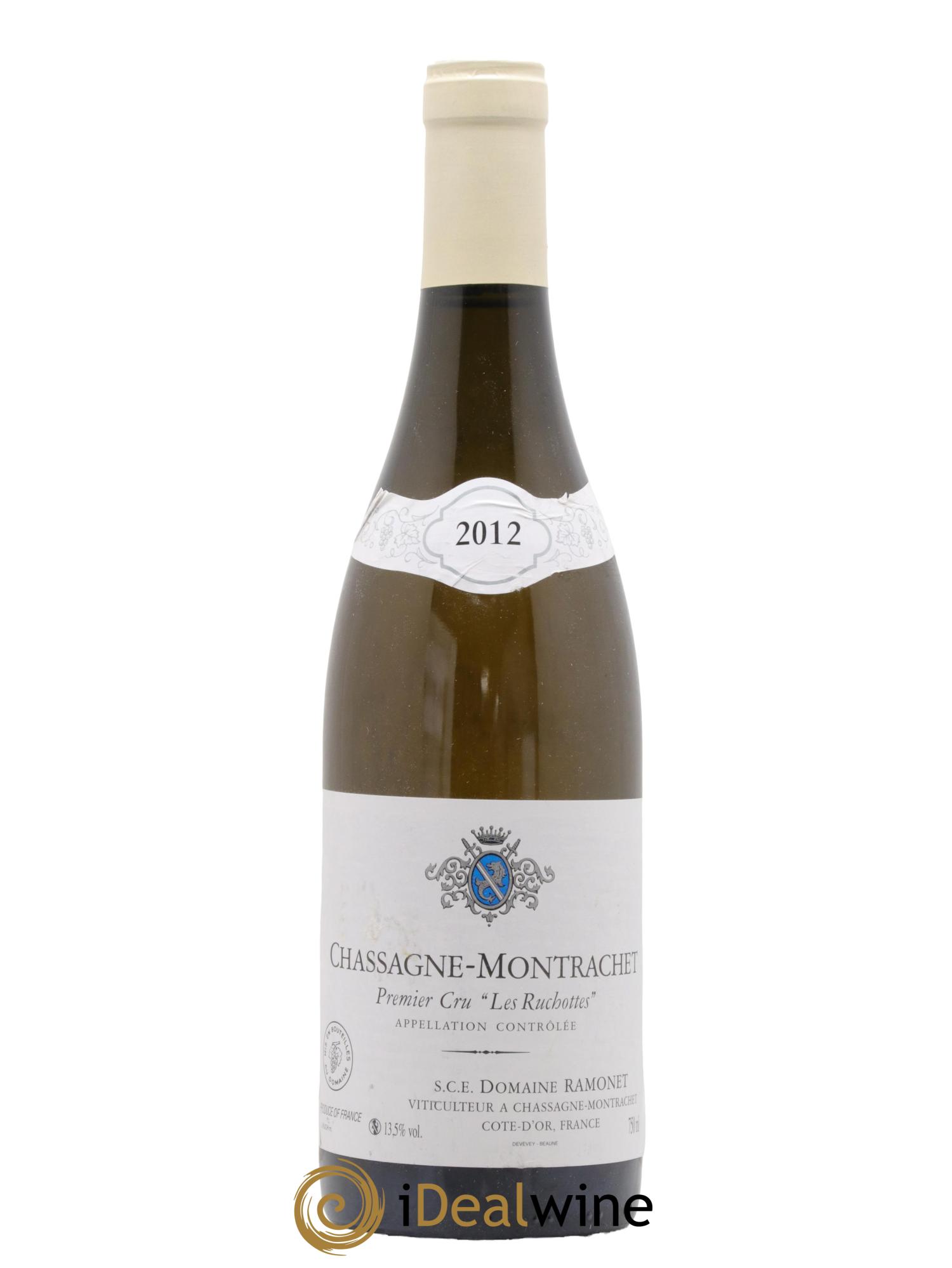 Chassagne-Montrachet 1er Cru Les Ruchottes Ramonet (Domaine) 2012 - Posten von 1 Flasche - 0