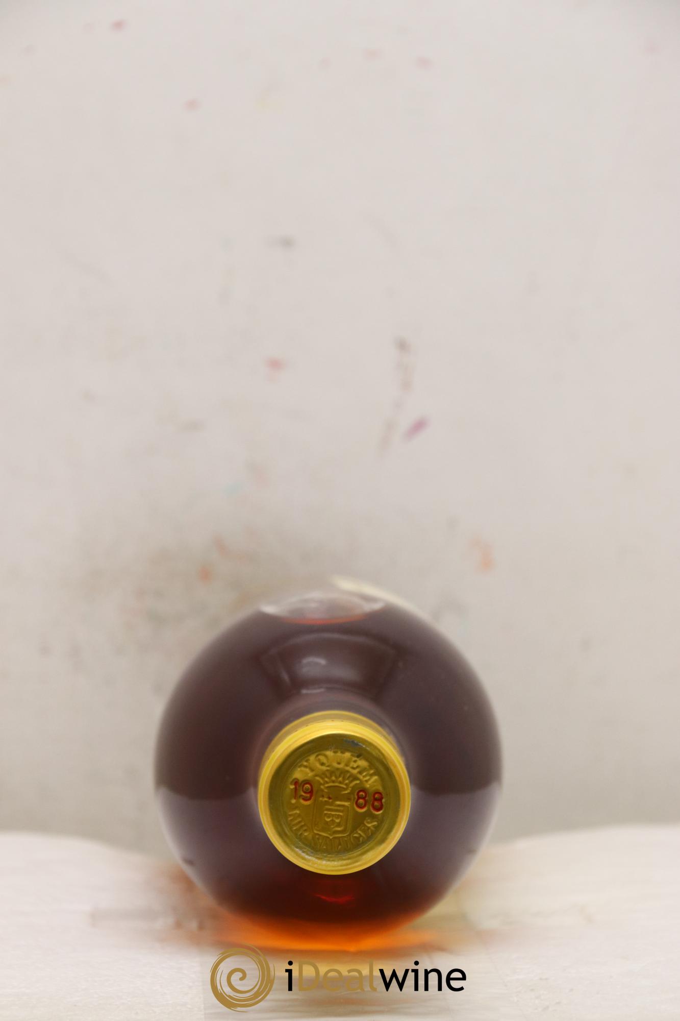 Château d' Yquem 1er Cru Classé Supérieur 1988 - Lotto di 1 bottiglia - 1