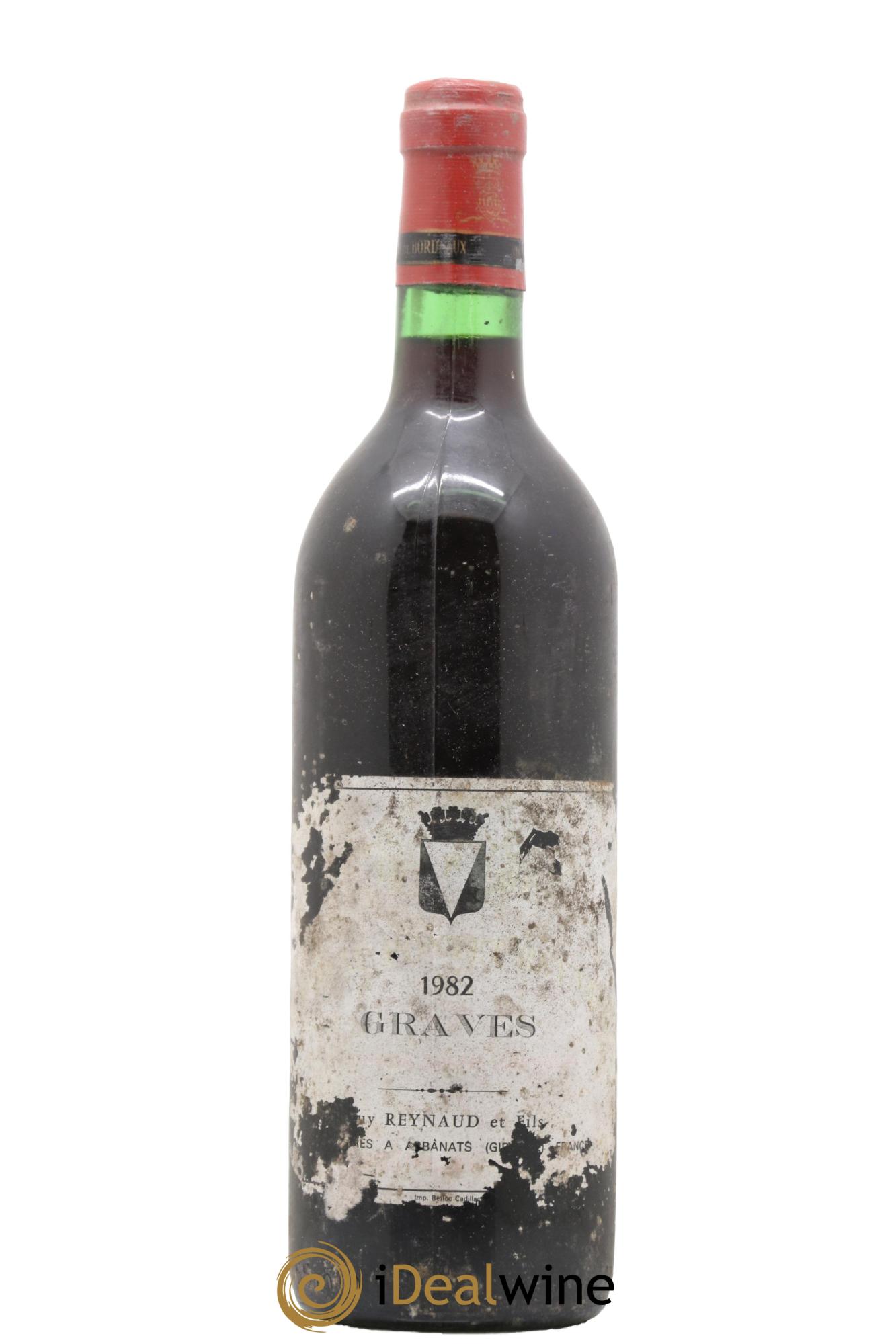 Graves Guy Reynaud 1982 - Lot de 1 bouteille - 0