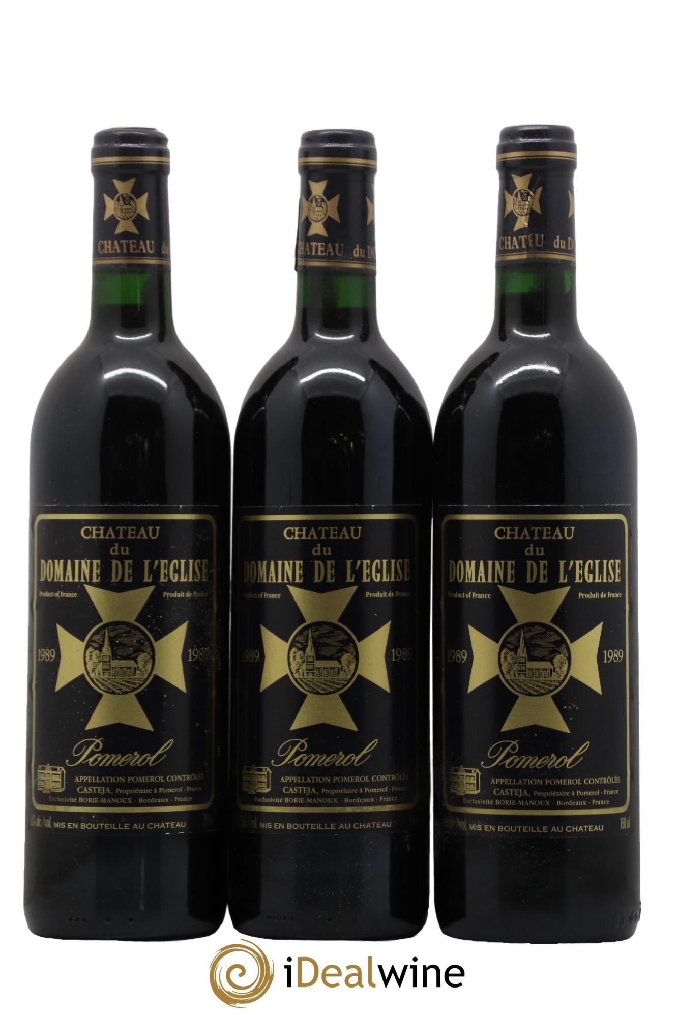 Château du Domaine de l'Église 1989 - Lot de 12 bouteilles - 4