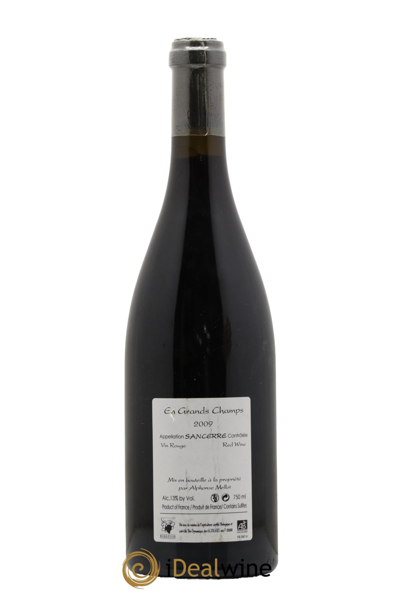 Sancerre En Grands Champs Alphonse Mellot 2009 - Lotto di 1 bottiglia - 1